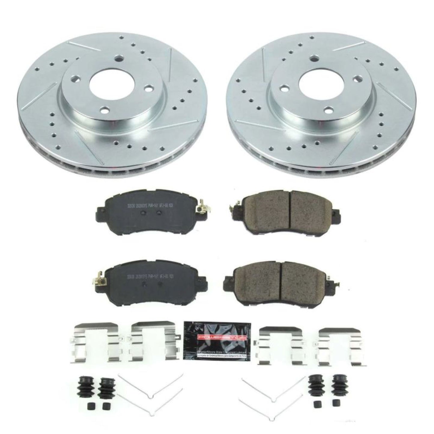 Powerstop Front Z23 Evolution Sport Brake Kit for 18-19 Nissan Kicks [MPN: K8326]_1809415