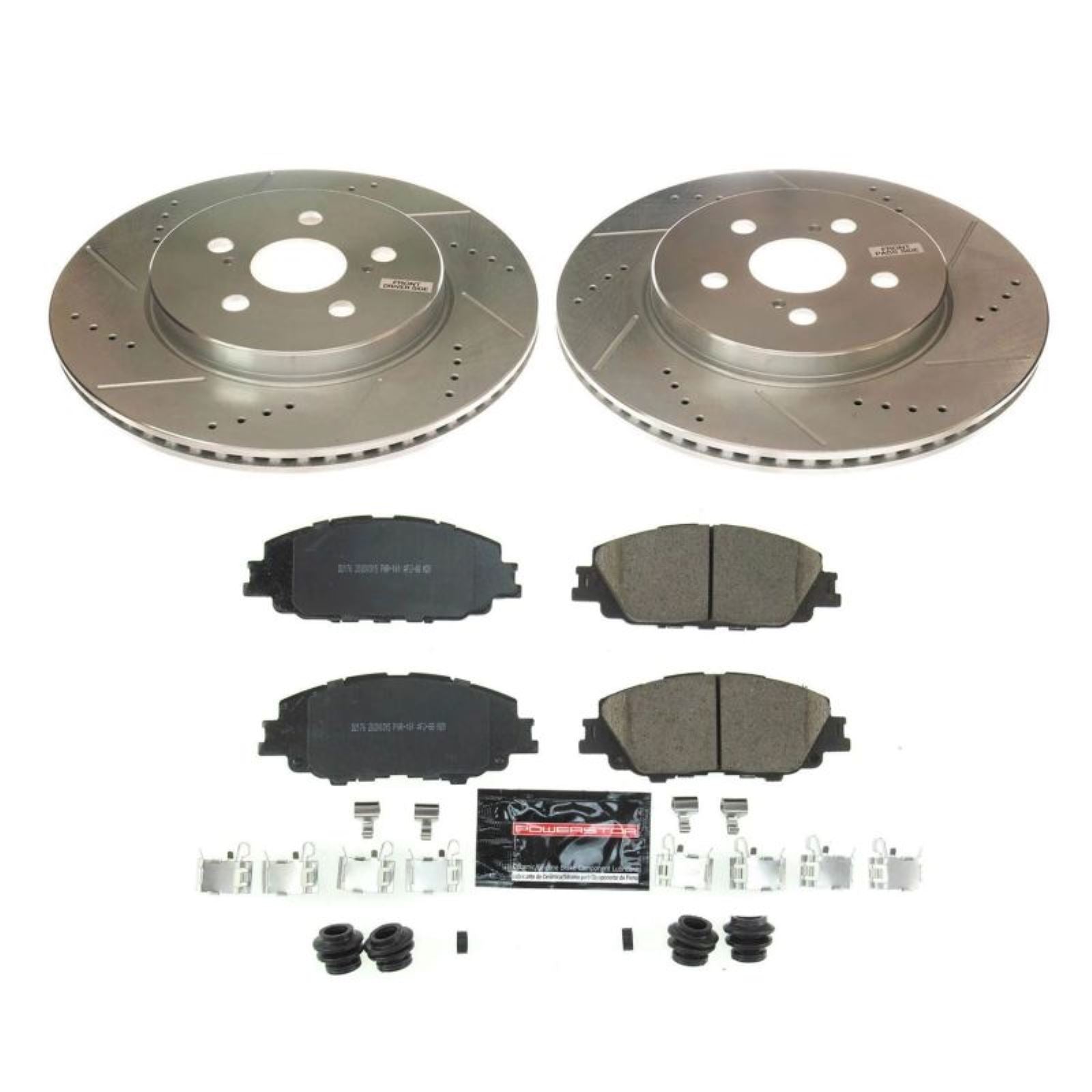 Powerstop Front Z23 Evolution Sport Brake Kit for 2019 Toyota Corolla [MPN: K8328]_1808988
