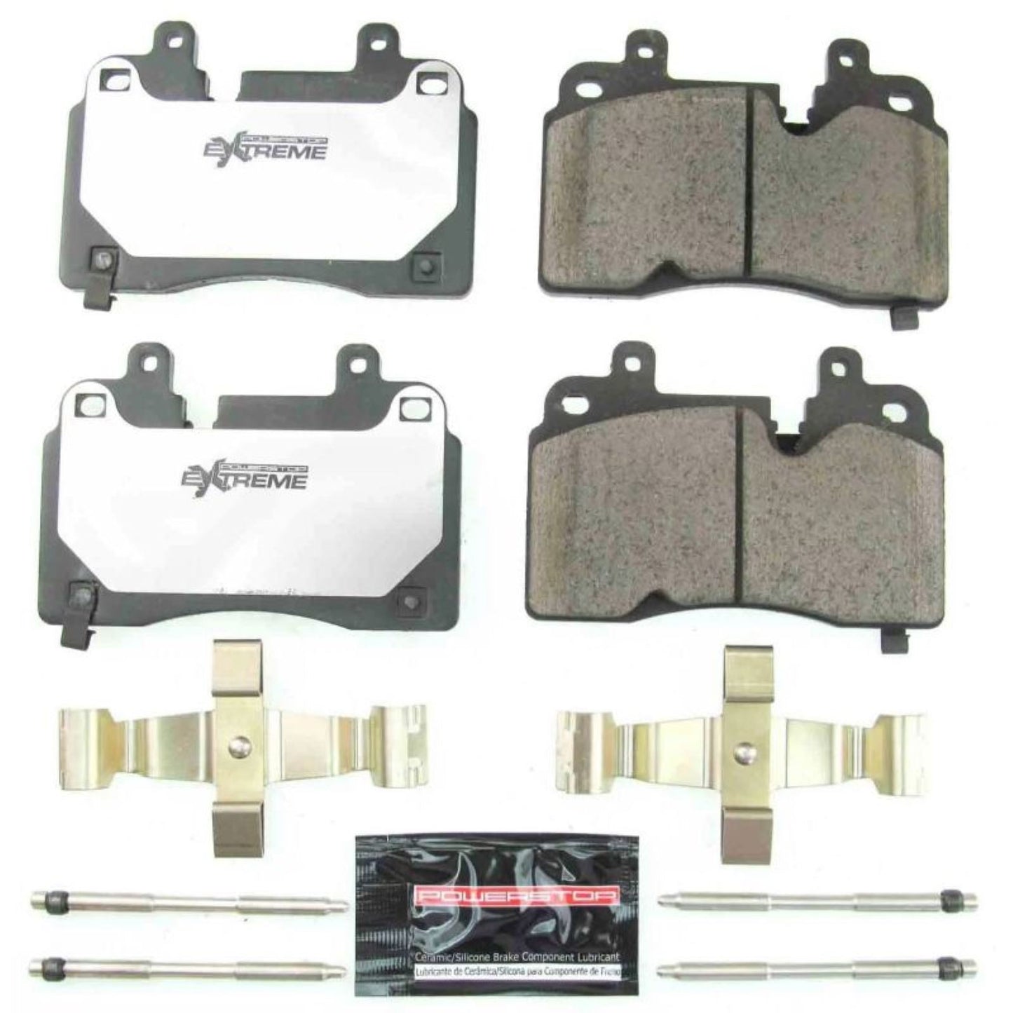 Powerstop Front Z26 Extreme Street Brake Pads w/Hardware for 2020 Corvette [MPN: Z26-8007]_1807385