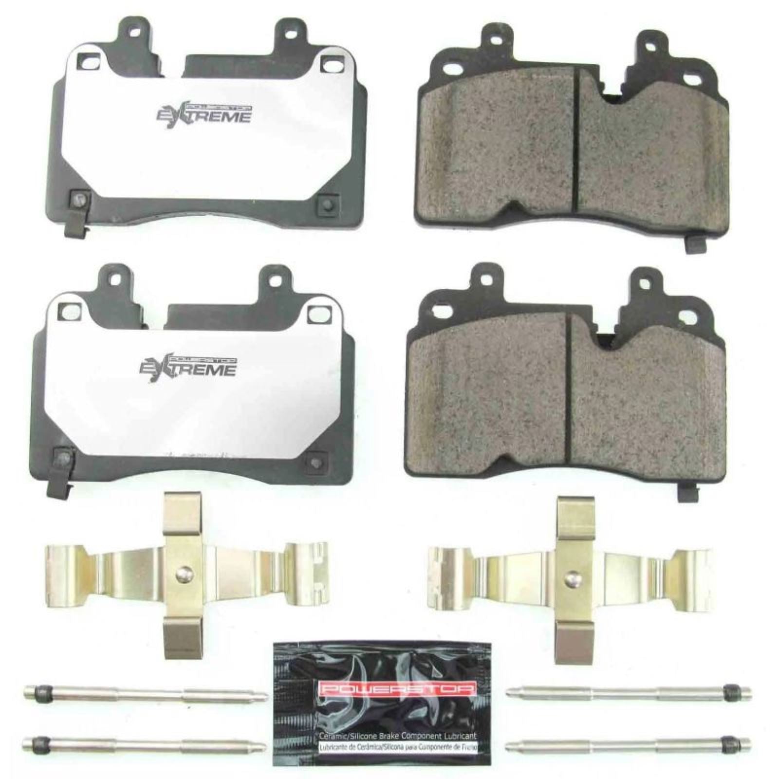 Powerstop Front Z26 Extreme Street Brake Pads w/Hardware for 2020 Corvette [MPN: Z26-8007]_1807385