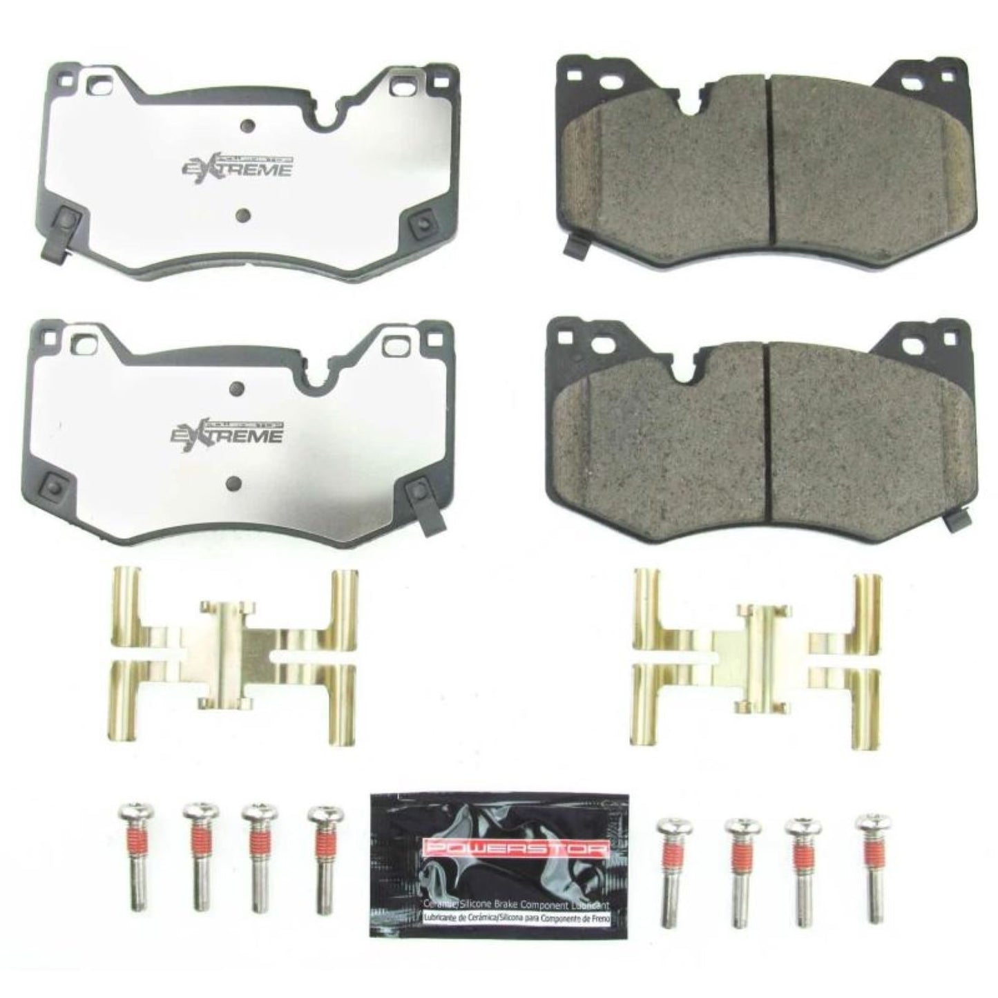 Powerstop Front Z26 Extreme Street Brake Pads w/Hardware for 2020 Corvette [MPN: Z26-8009]_1811274
