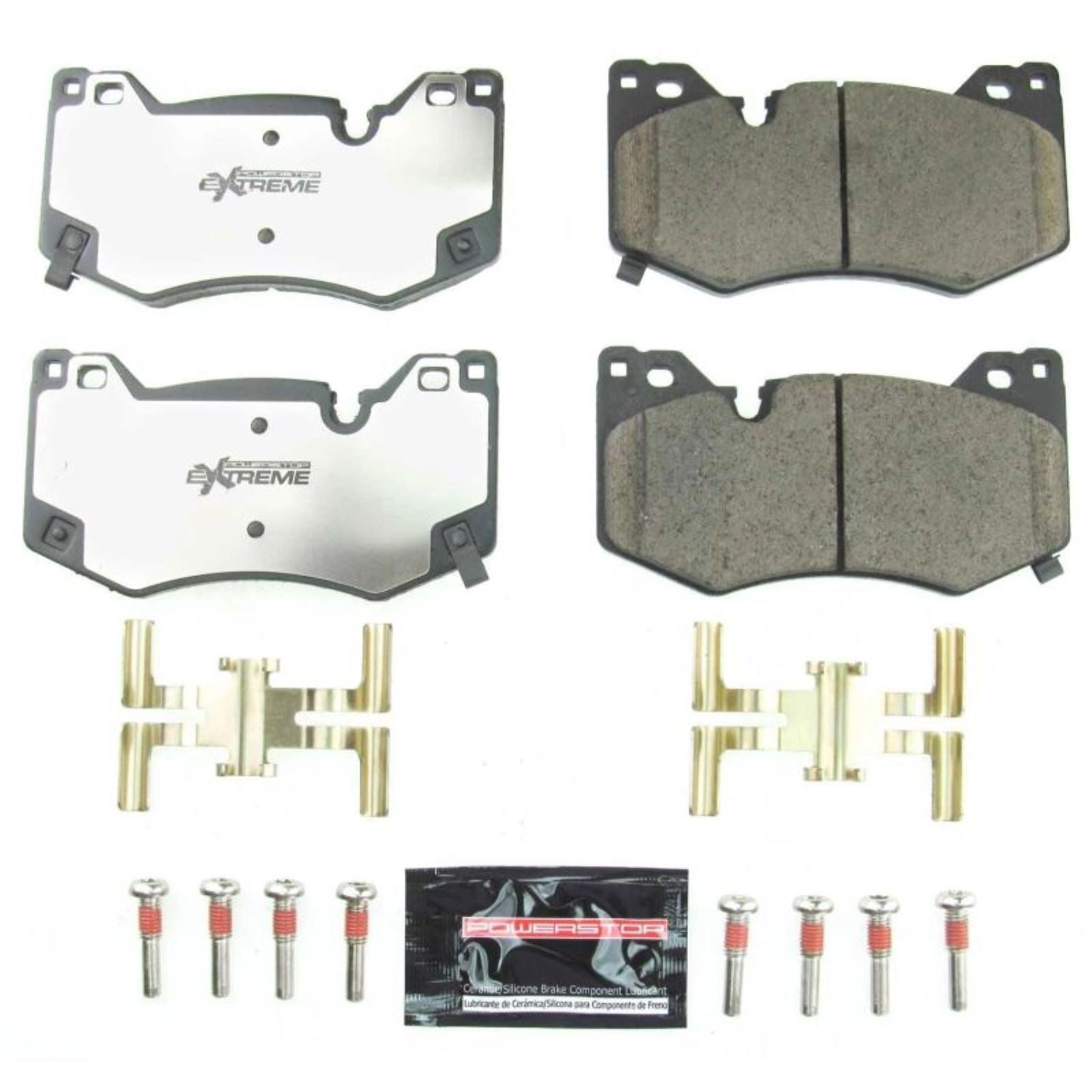Powerstop Front Z26 Extreme Street Brake Pads w/Hardware for 2020 Corvette [MPN: Z26-8009]_1811274