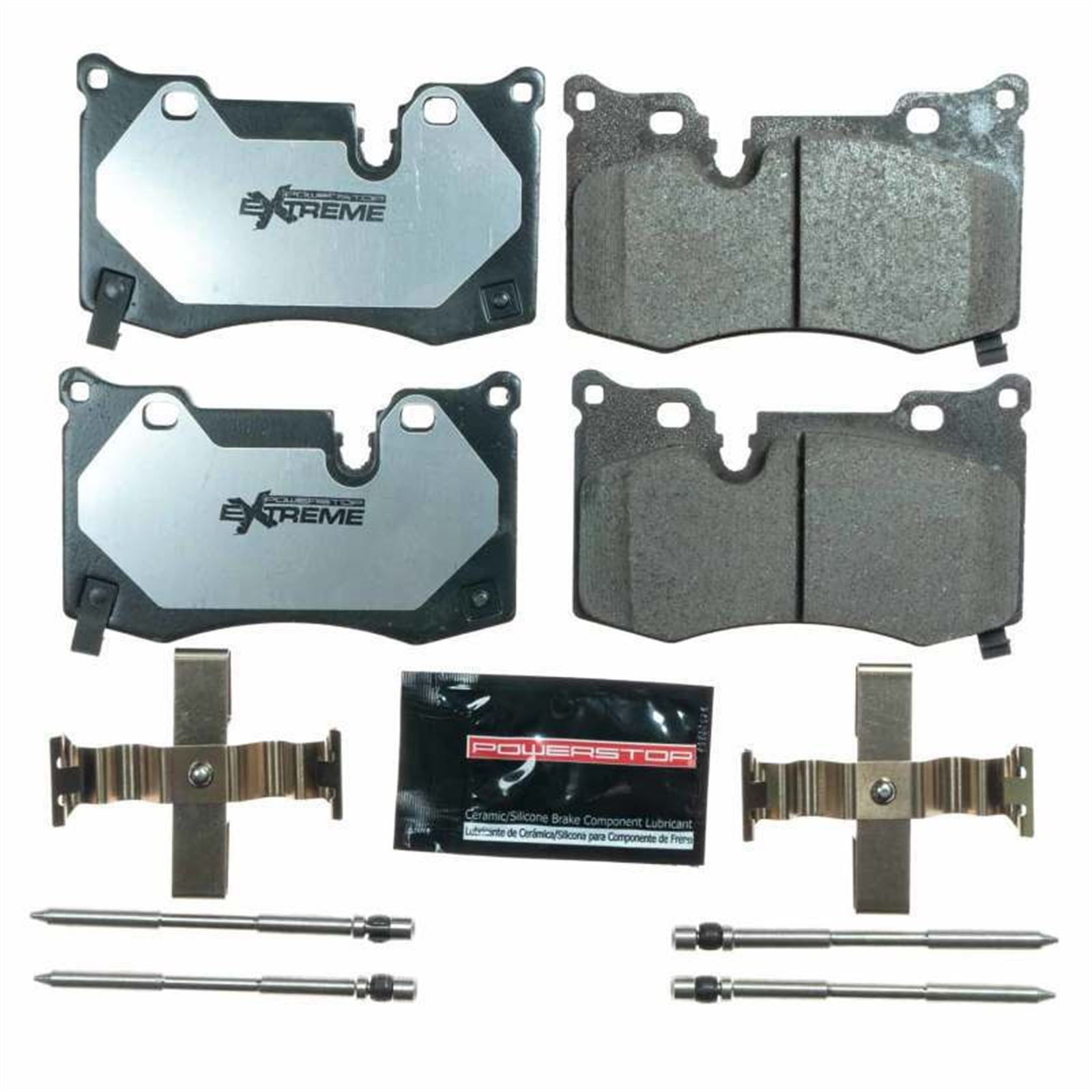 Powerstop Rear Z26 Extreme Street Brake Pads w/Hardware for 2020 Corvette C8 Base [MPN: Z26-8008]_1823888