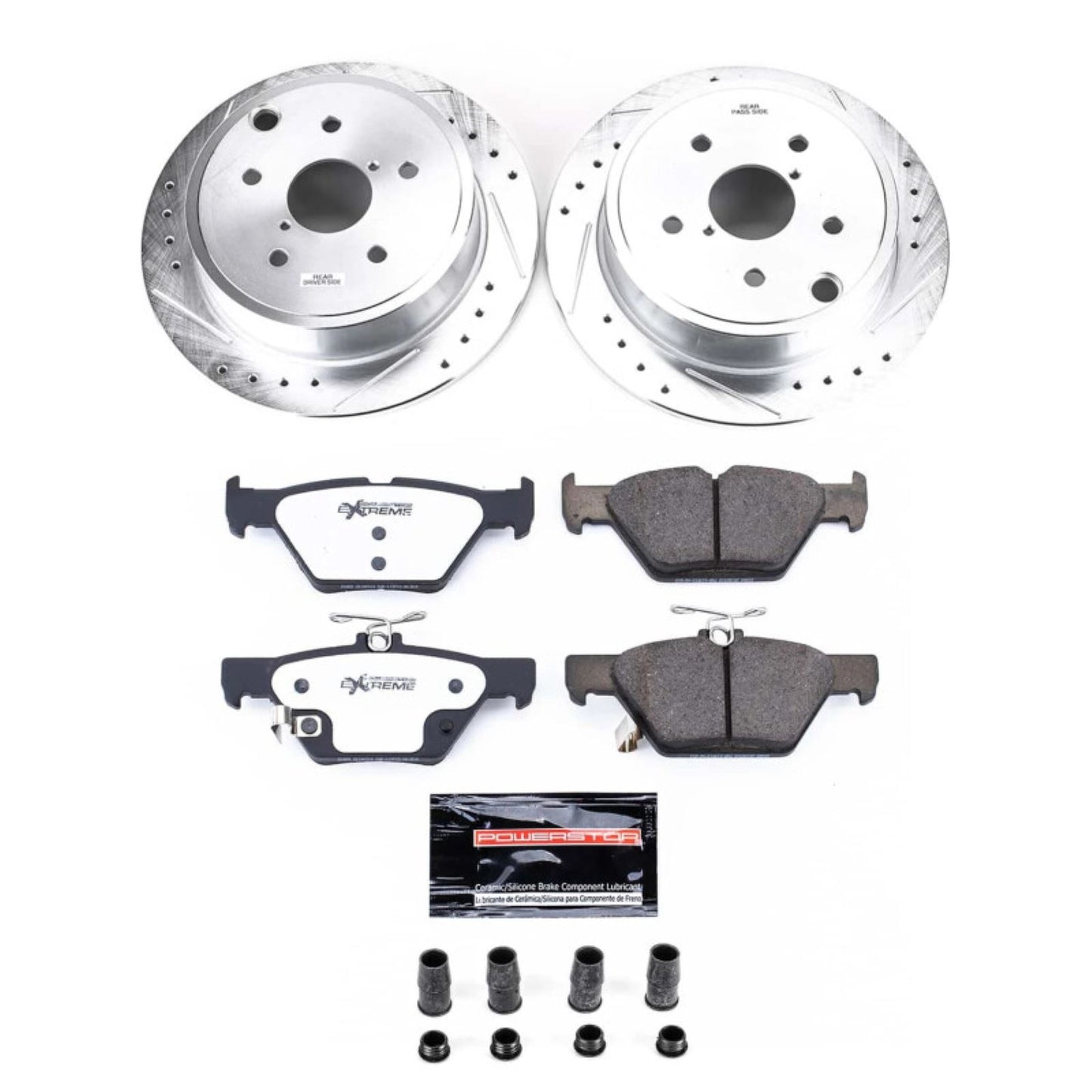 Powerstop Rear Z26 Street Brake Kit for 2021 Subaru WRX [MPN: K9014-26]_1811373