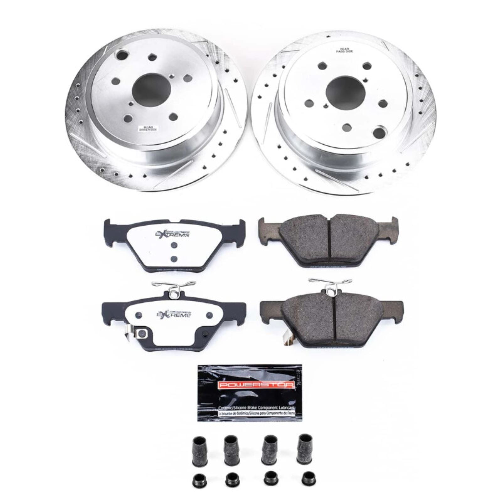 Powerstop Rear Z26 Street Brake Kit for 2021 Subaru WRX [MPN: K9014-26]_1811373