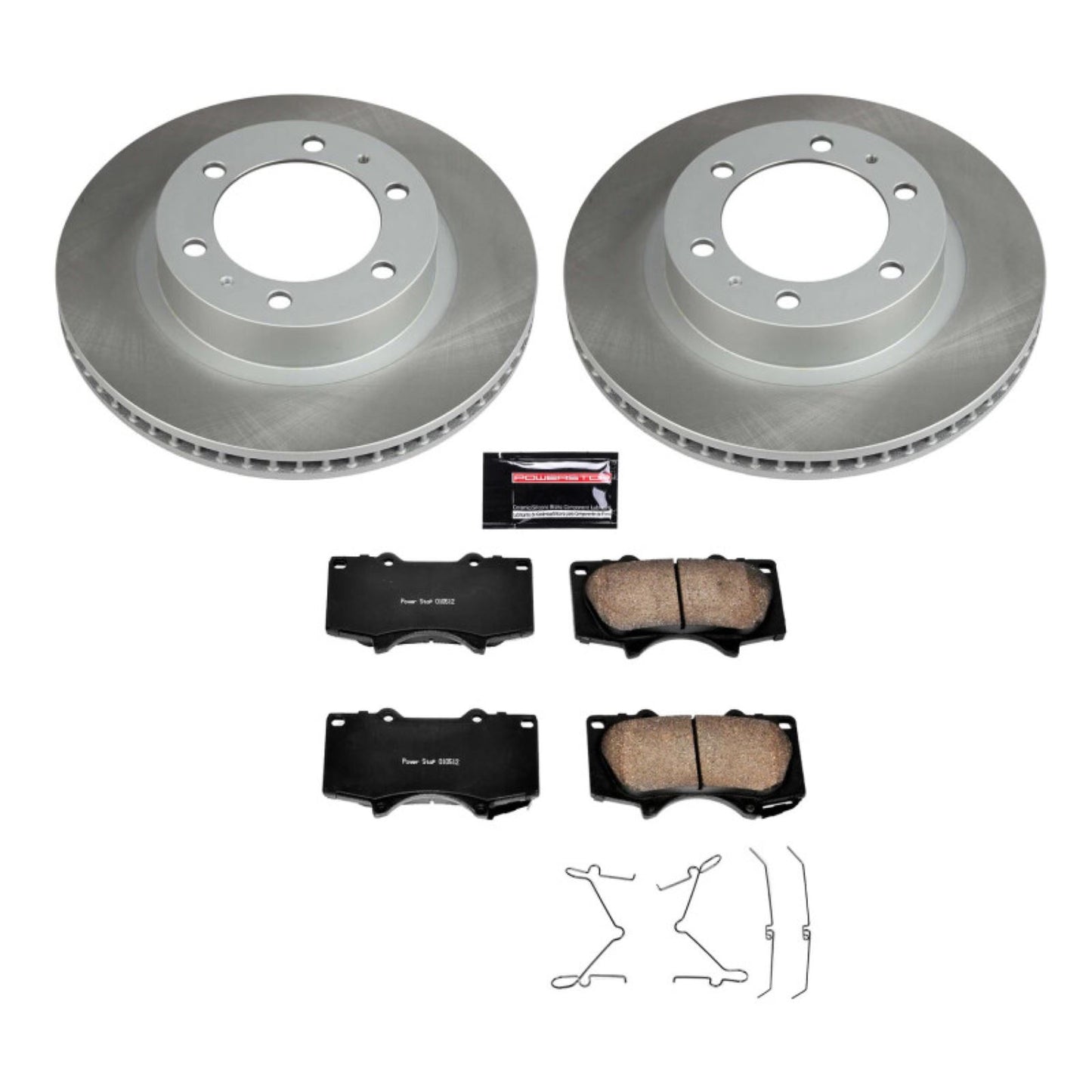 Powerstop Front Semi-Coated Rotor Kit for 05-22 Toyota Tacoma [MPN: SC137]_1811594