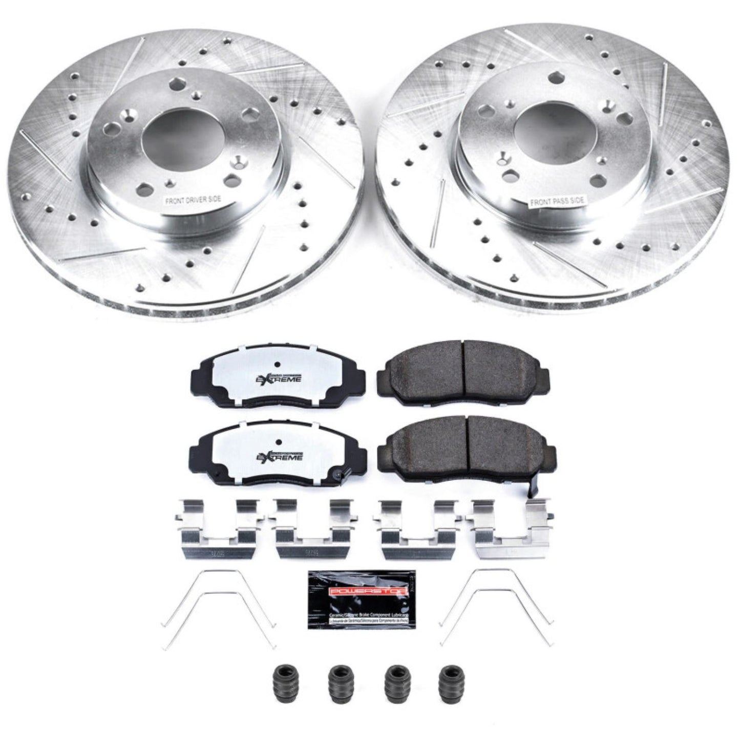 Powerstop Front Z26 Street Brake Kit for 06-11 Honda Civic [MPN: K9109-26]_1807210