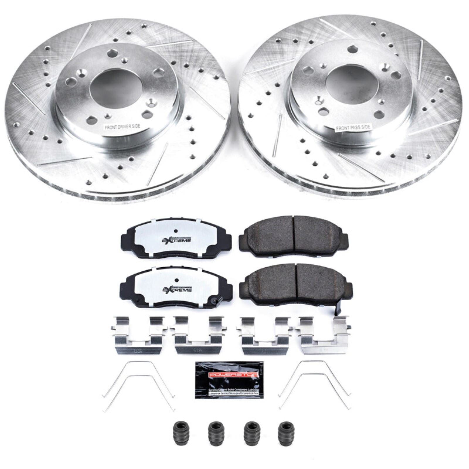 Powerstop Front Z26 Street Brake Kit for 06-11 Honda Civic [MPN: K9109-26]_1807210