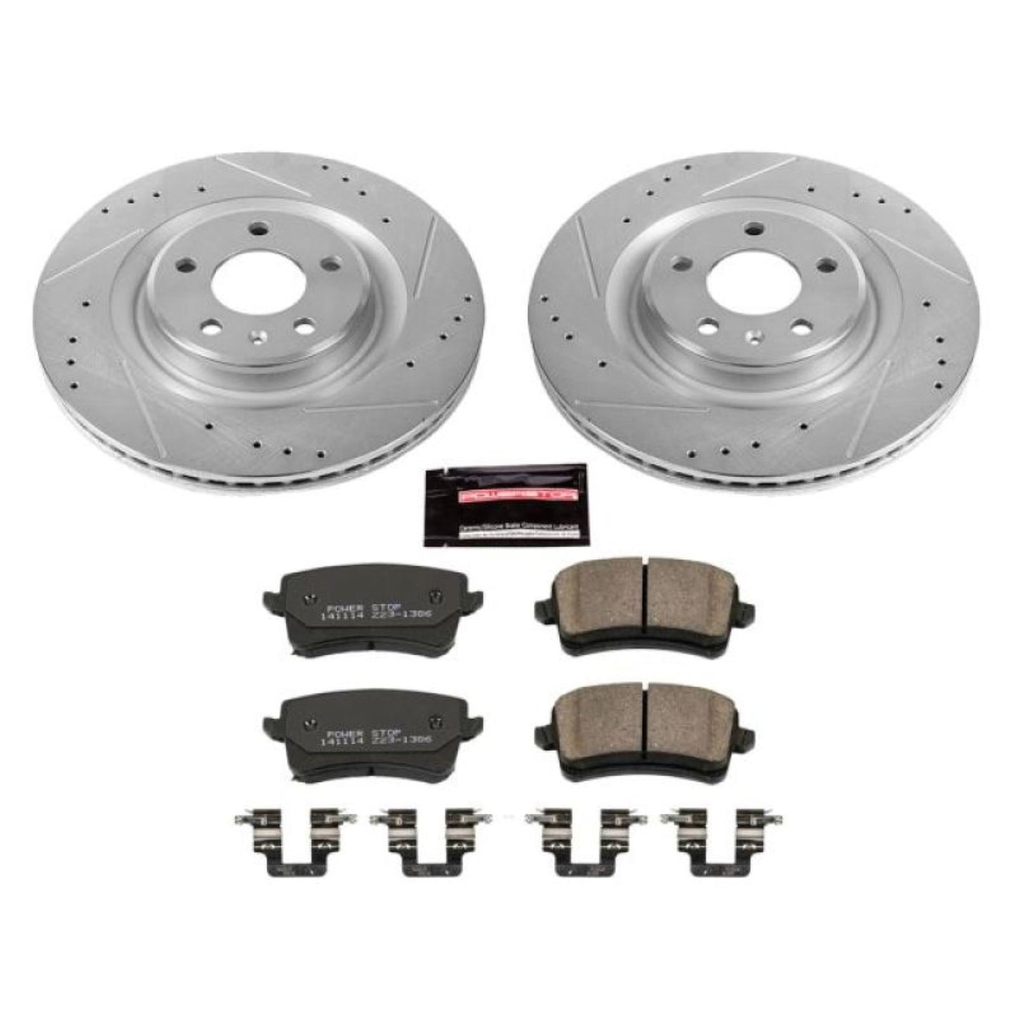 Powerstop Rear Z23 Evolution Sport Brake Kit for 13-17 Audi Q5 [MPN: K5678]_1807492