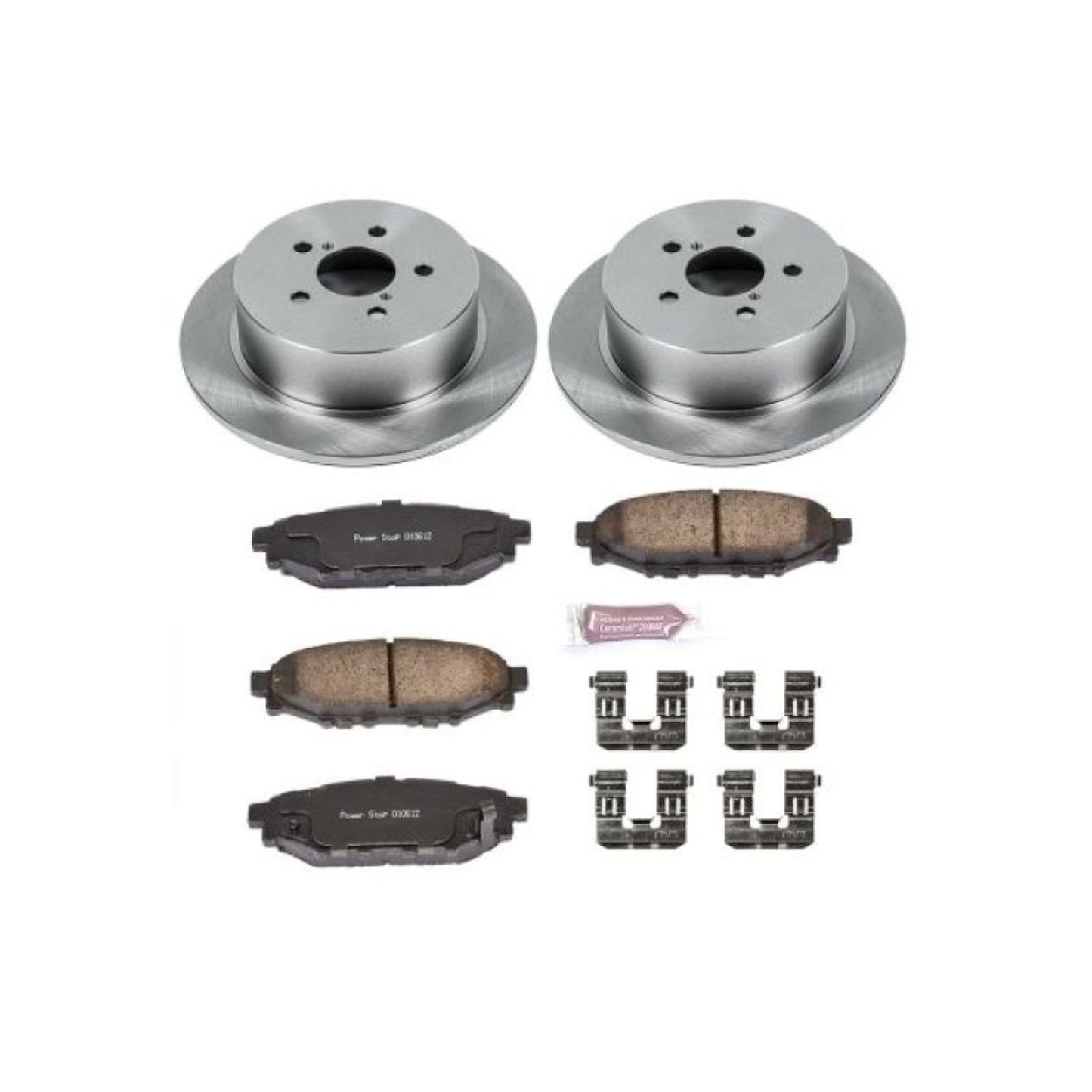Powerstop Rear Autospecialty Brake Kit for 05-09 Subaru Legacy [MPN: KOE4632]_1807137