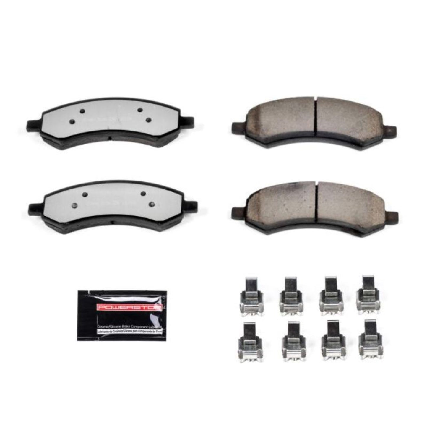 Powerstop Front Z36 Truck & Tow Brake Pads w/Hardware for 07-09 Chrysler Aspen [MPN: Z36-1084]_1809775