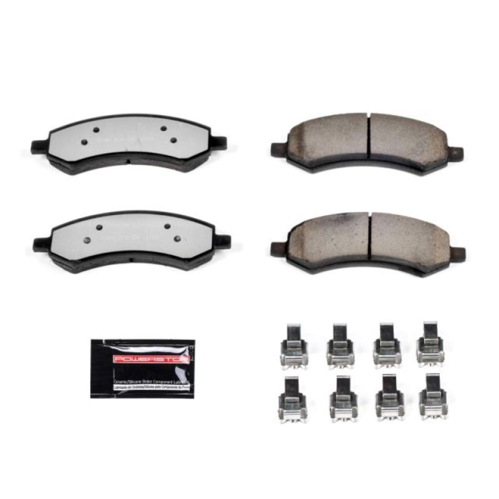 Powerstop Front Z36 Truck & Tow Brake Pads w/Hardware for 07-09 Chrysler Aspen [MPN: Z36-1084]_1809775