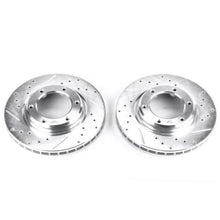 Powerstop Front Evolution Drilled & Slotted Rotors - Pair for 96-97 Lexus LX450 [MPN: JBR742XPR]_1807778