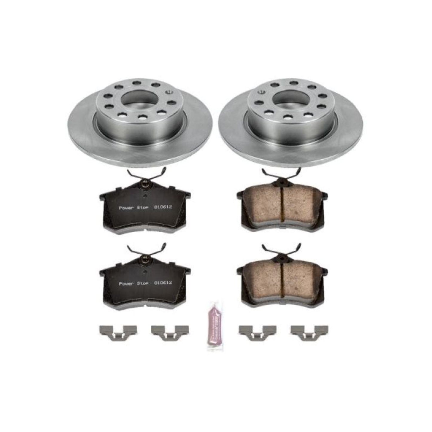 Powerstop Rear Autospecialty Brake Kit for 10-13 Audi A3 [MPN: KOE5671]_1807231