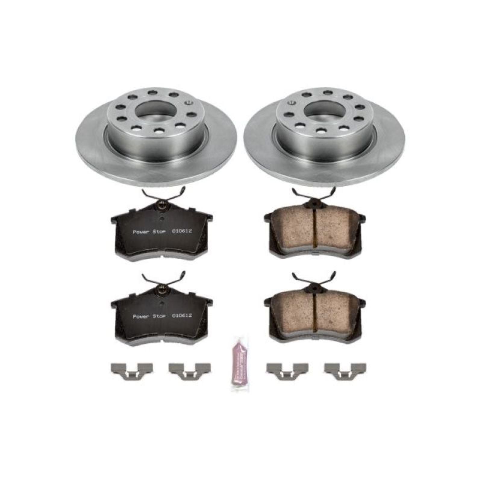 Powerstop Rear Autospecialty Brake Kit for 10-13 Audi A3 [MPN: KOE5671]_1807231