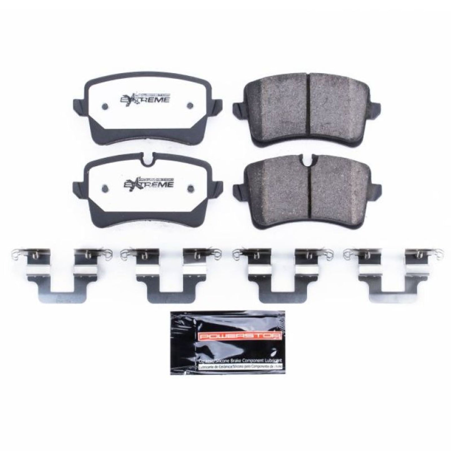 Powerstop Rear Z26 Extreme Street Brake Pads w/Hardware for 12-18 Audi A6 [MPN: Z26-1547]_1807267
