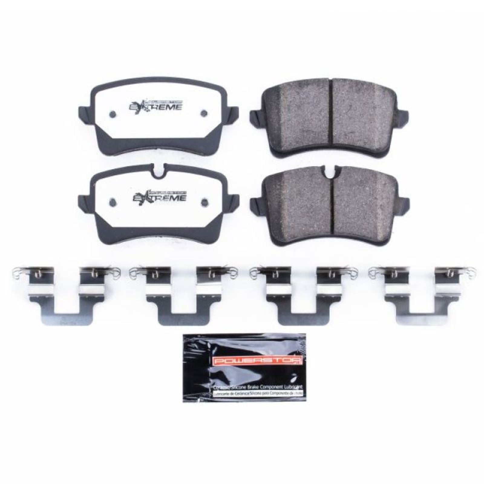 Powerstop Rear Z26 Extreme Street Brake Pads w/Hardware for 12-18 Audi A6 [MPN: Z26-1547]_1807267