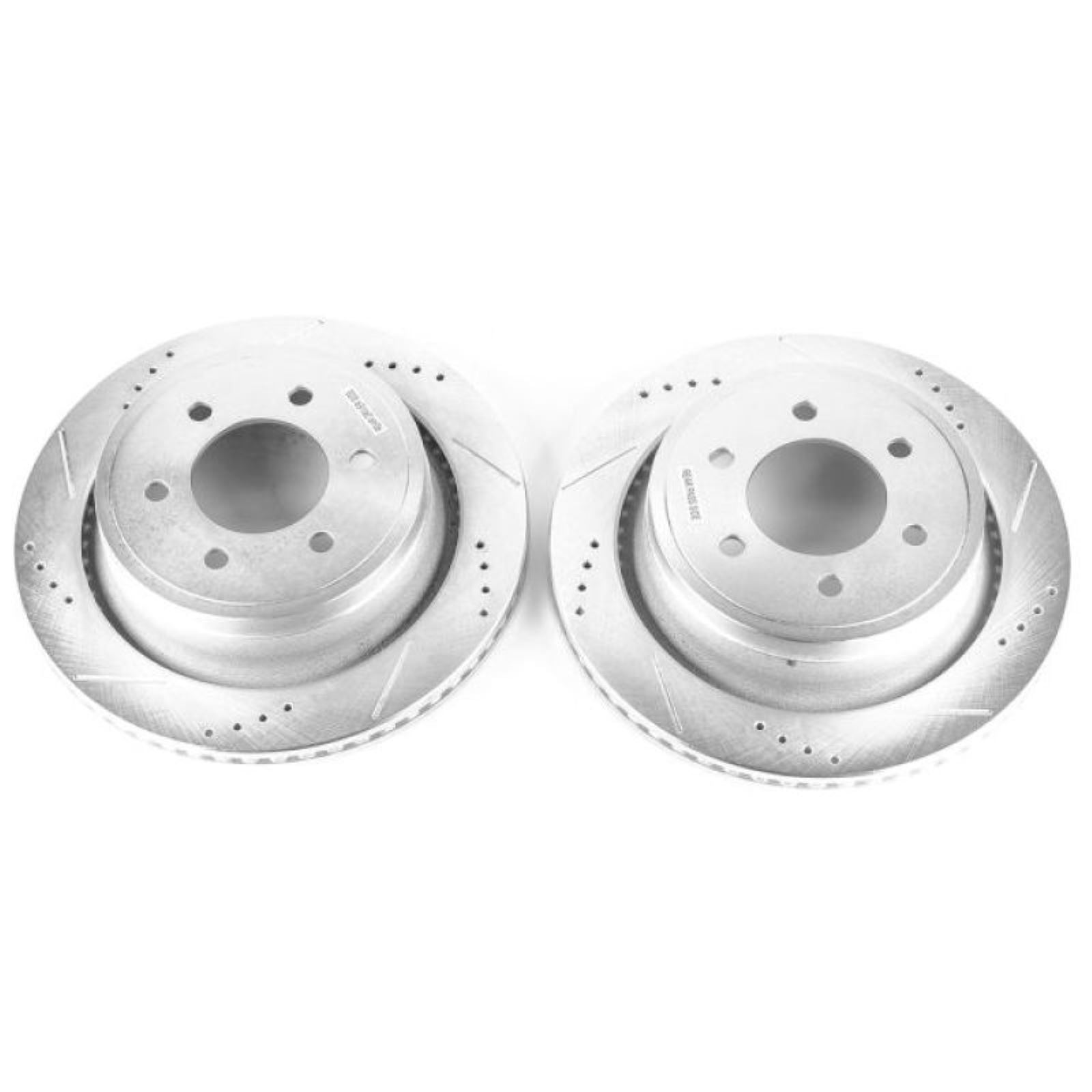 Powerstop Rear Evolution Drilled & Slotted Rotors - Pair for 12-18 Ford F-150 [MPN: AR85148XPR]_1807242