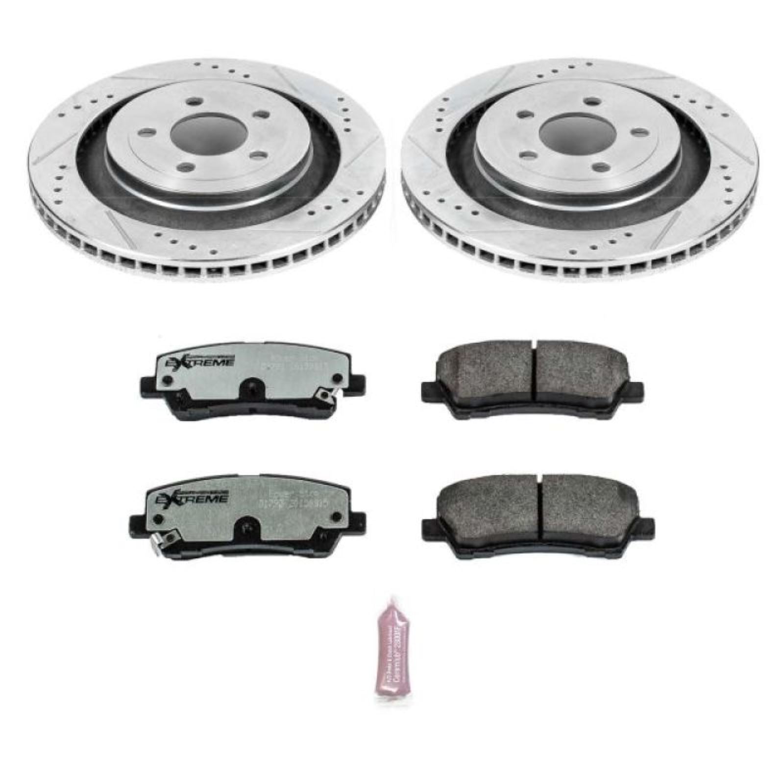 Powerstop Rear Z26 Street Warrior Brake Kit for 15-19 Ford Mustang [MPN: K6812-26]_1808889