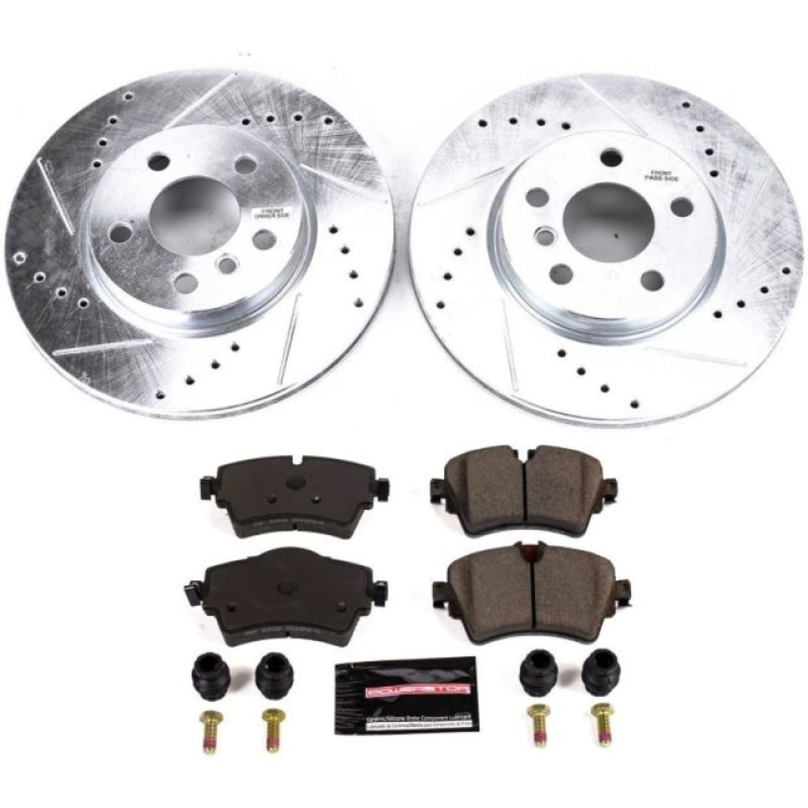 Powerstop Front Z23 Evolution Sport Brake Kit for 14-19 Mini Cooper [MPN: K7980]_1809489