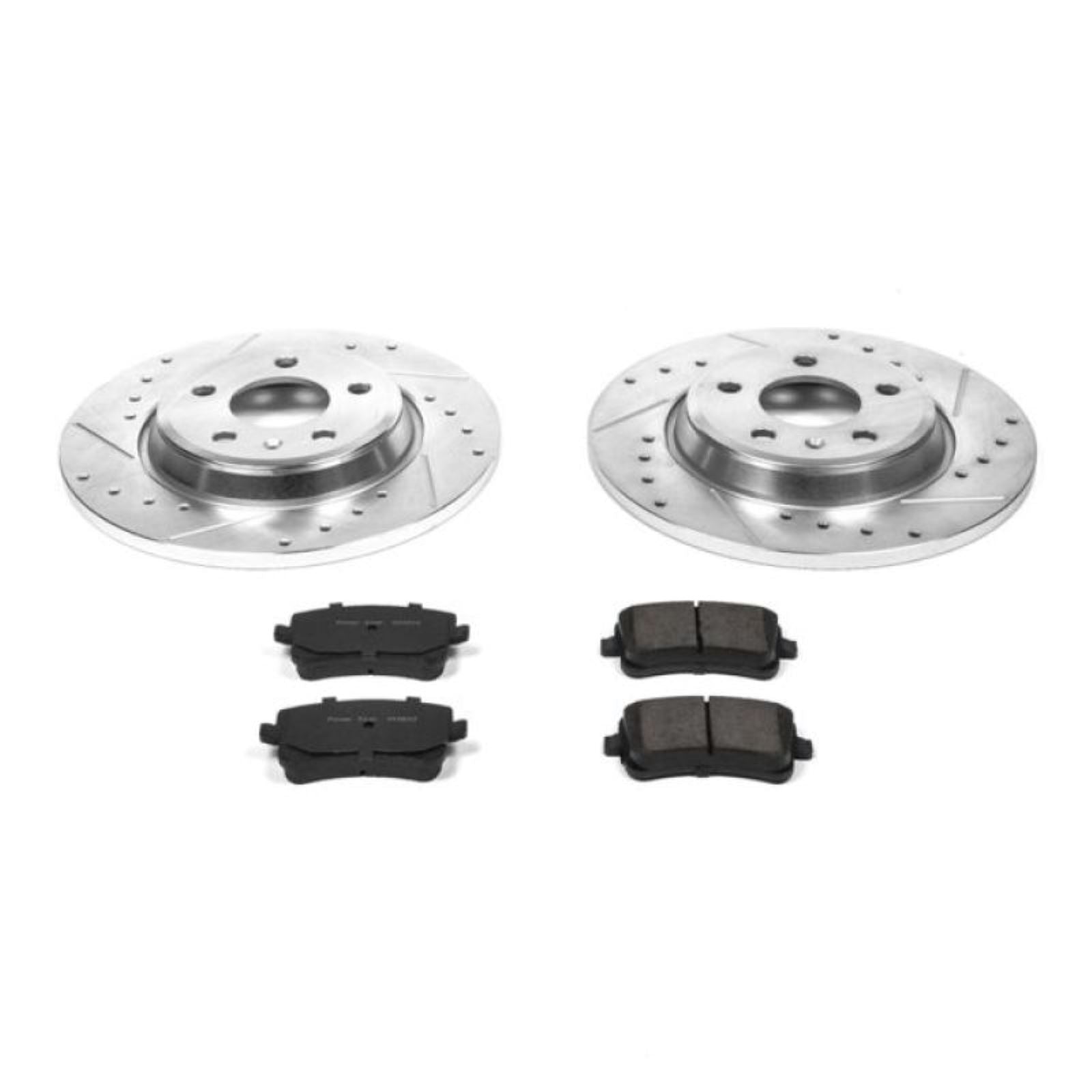 Powerstop Rear Z23 Evolution Sport Brake Kit for 09-16 Audi A4 [MPN: K4745]_1807357
