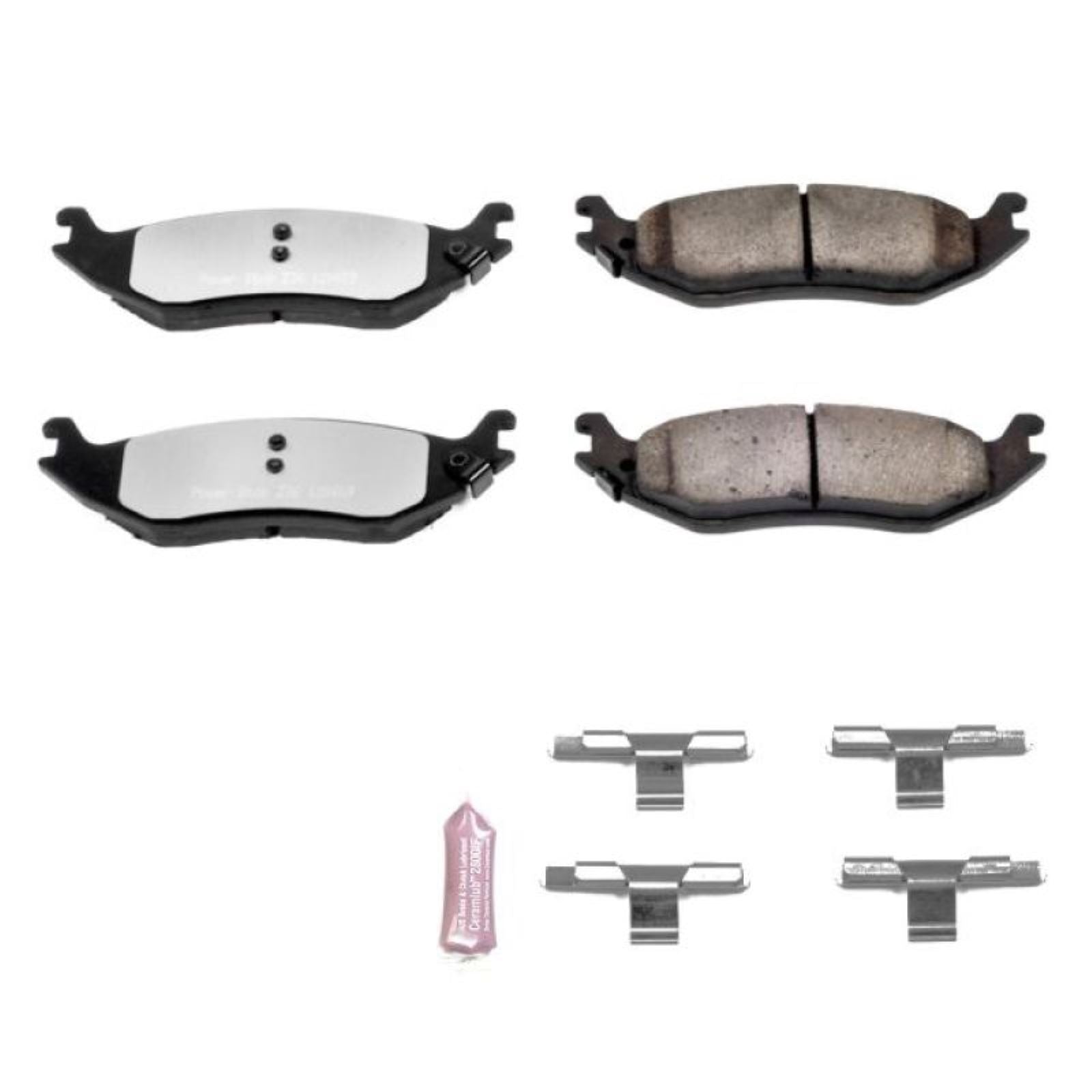 Powerstop Rear Z36 Truck & Tow Brake Pads w/Hardware for 07-09 Chrysler Aspen [MPN: Z36-898]_1814705