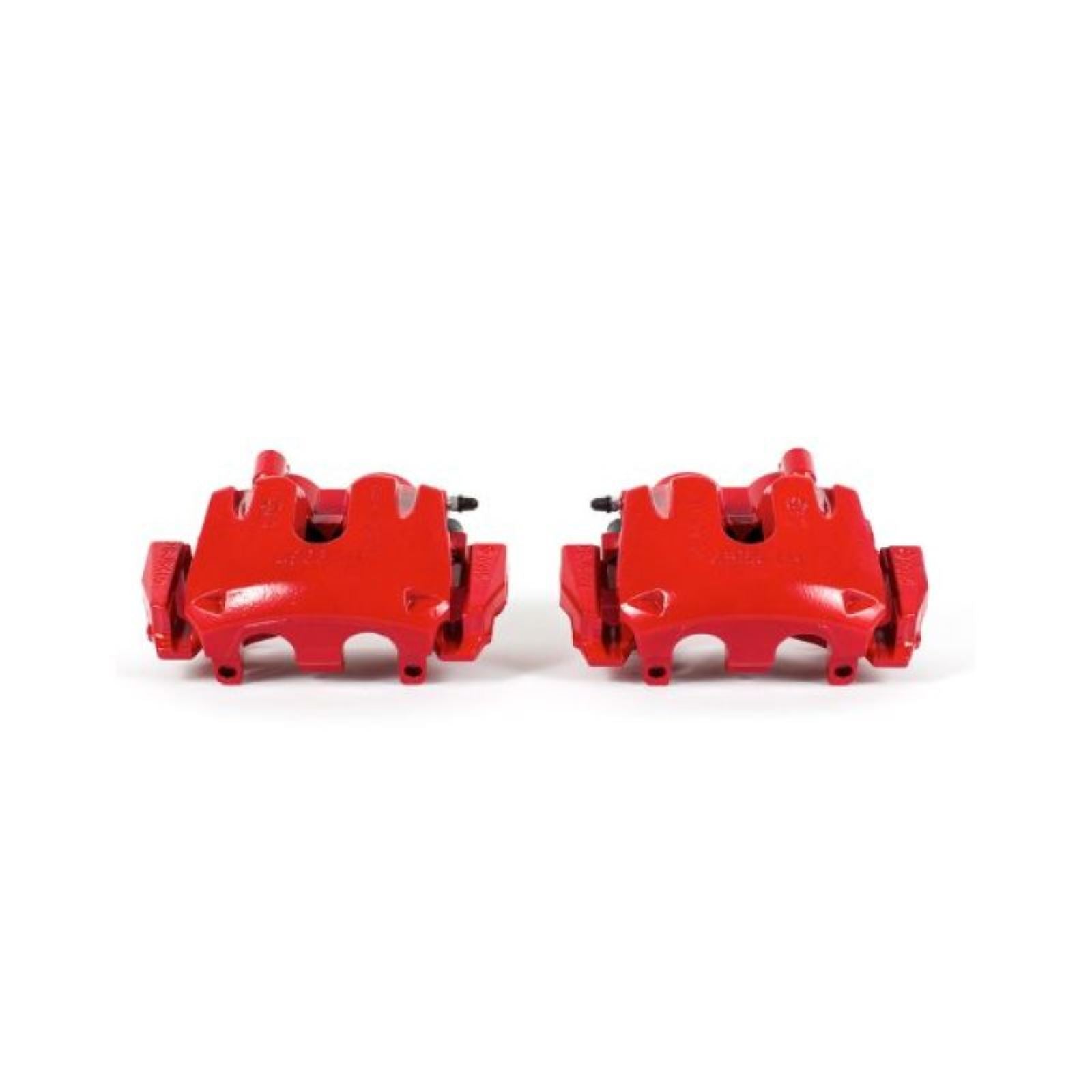 Powerstop Front Red Calipers w/Brackets - Pair for 11-17 Dodge Durango [MPN: S5296]_1814463