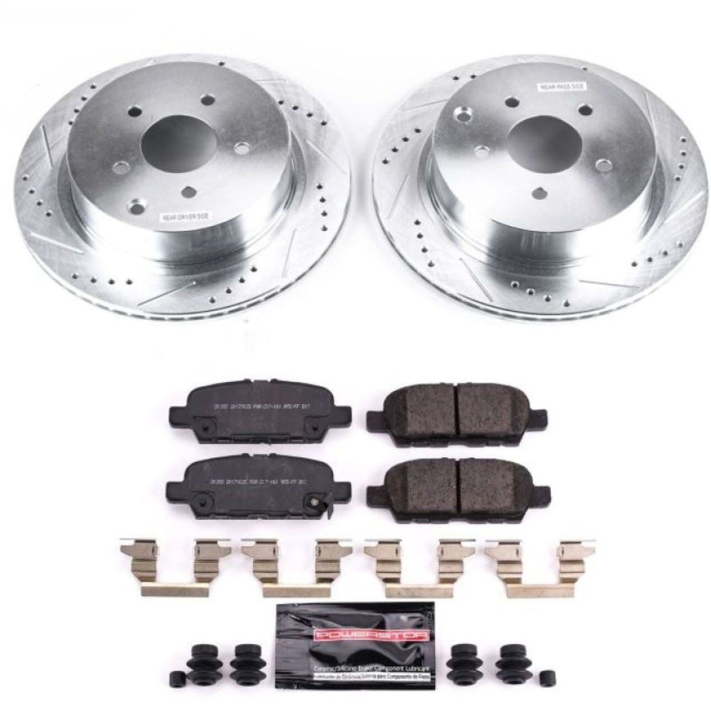 Powerstop Rear Z23 Evolution Sport Brake Kit for 18-19 Infiniti Q50 [MPN: K8021]_1807908