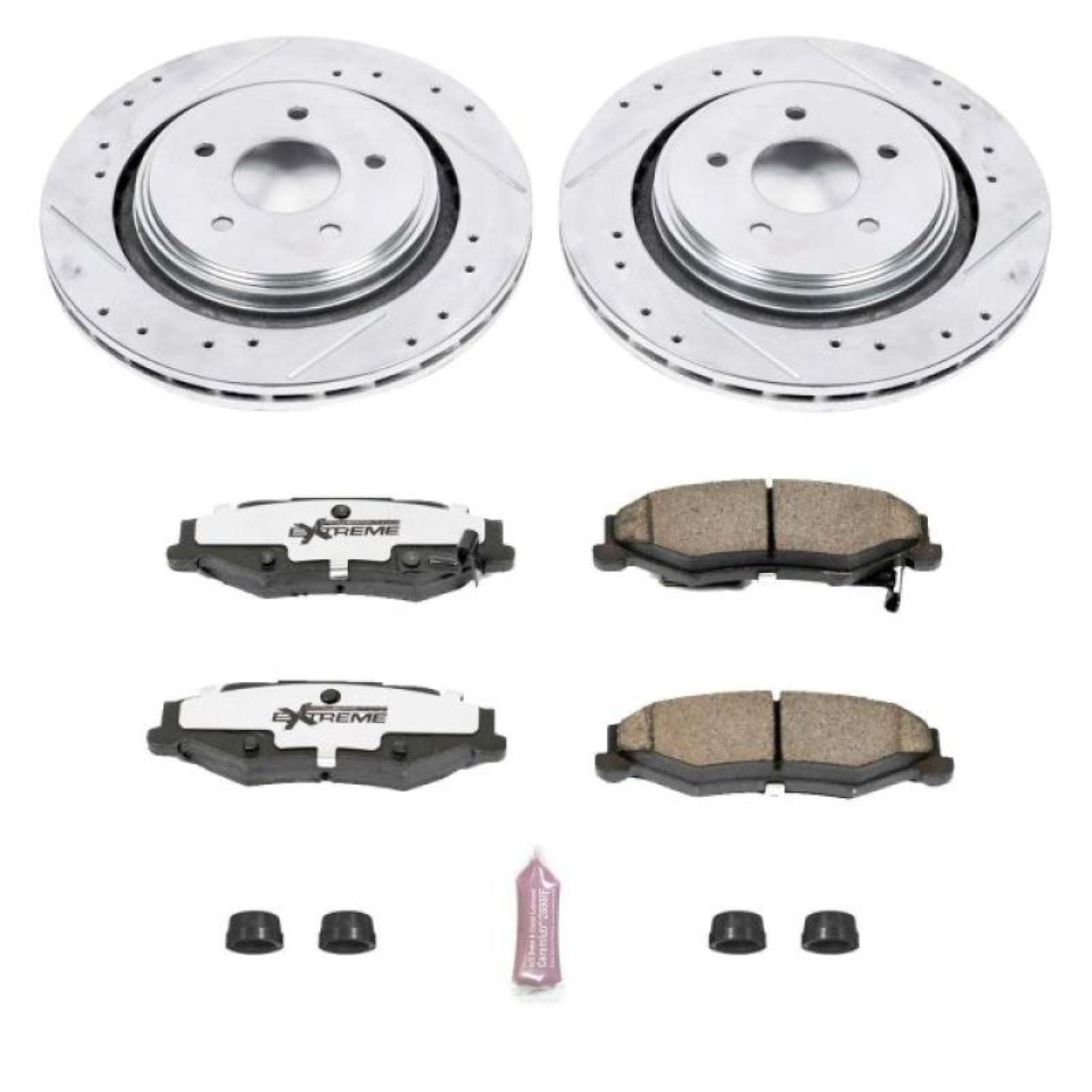 Powerstop Rear Z26 Street Warrior Brake Kit for 06-09 Cadillac XLR [MPN: K5159-26]_1807368