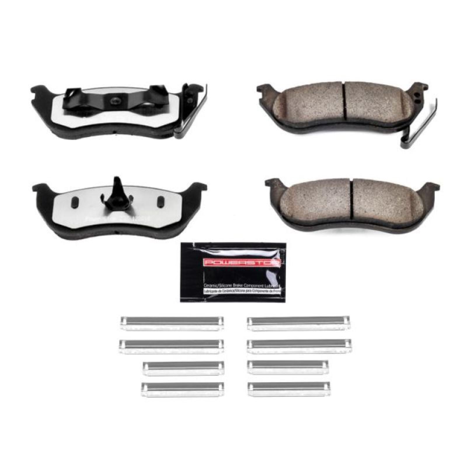 Powerstop Rear Z36 Truck & Tow Brake Pads w/Hardware for 03-07 Jeep Liberty [MPN: Z36-981]_1807328