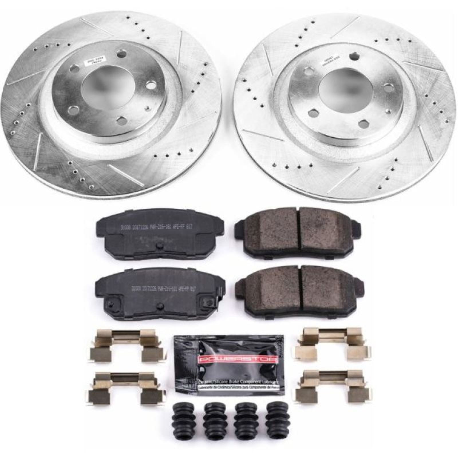 Powerstop Rear Z23 Evolution Sport Brake Kit for 04-11 Mazda RX-8 [MPN: K3146]_1807499