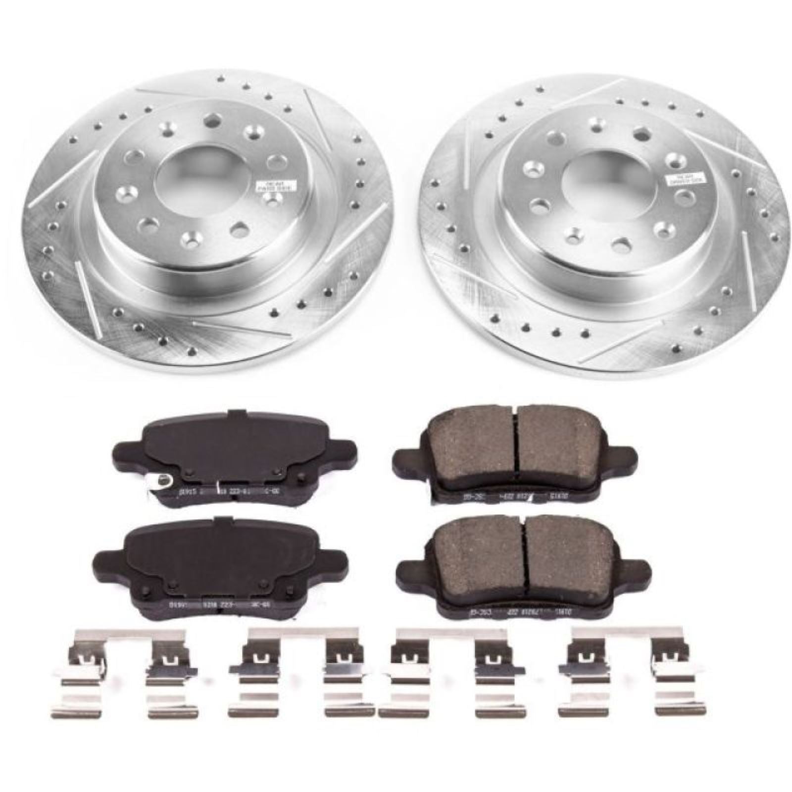Powerstop Rear Z23 Evolution Sport Brake Kit for 2018 Chevrolet Equinox [MPN: K7721]_1807461