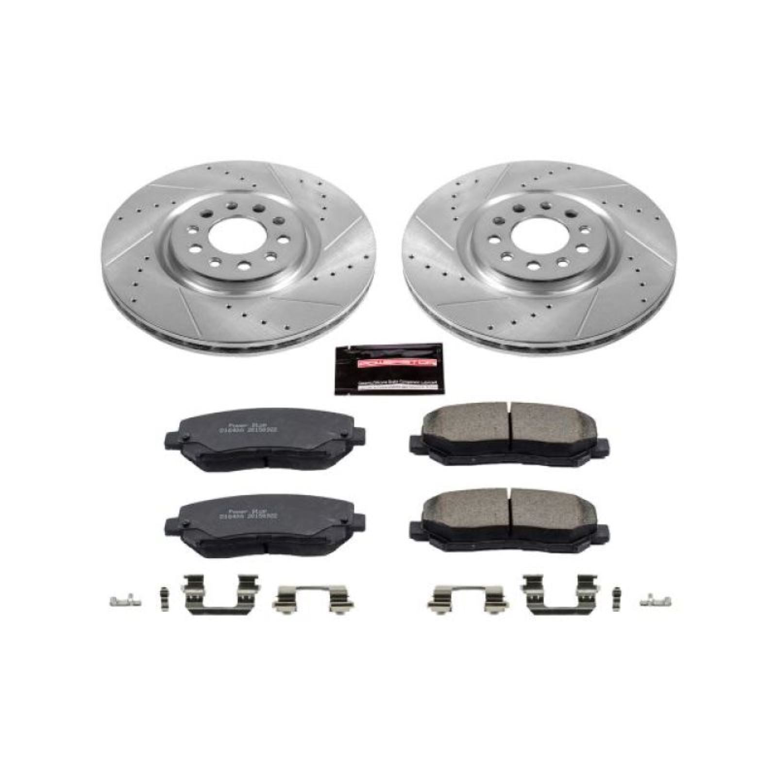 Powerstop Front Z23 Evolution Sport Brake Kit for 15-17 Chrysler 200 [MPN: K6538]_1807445