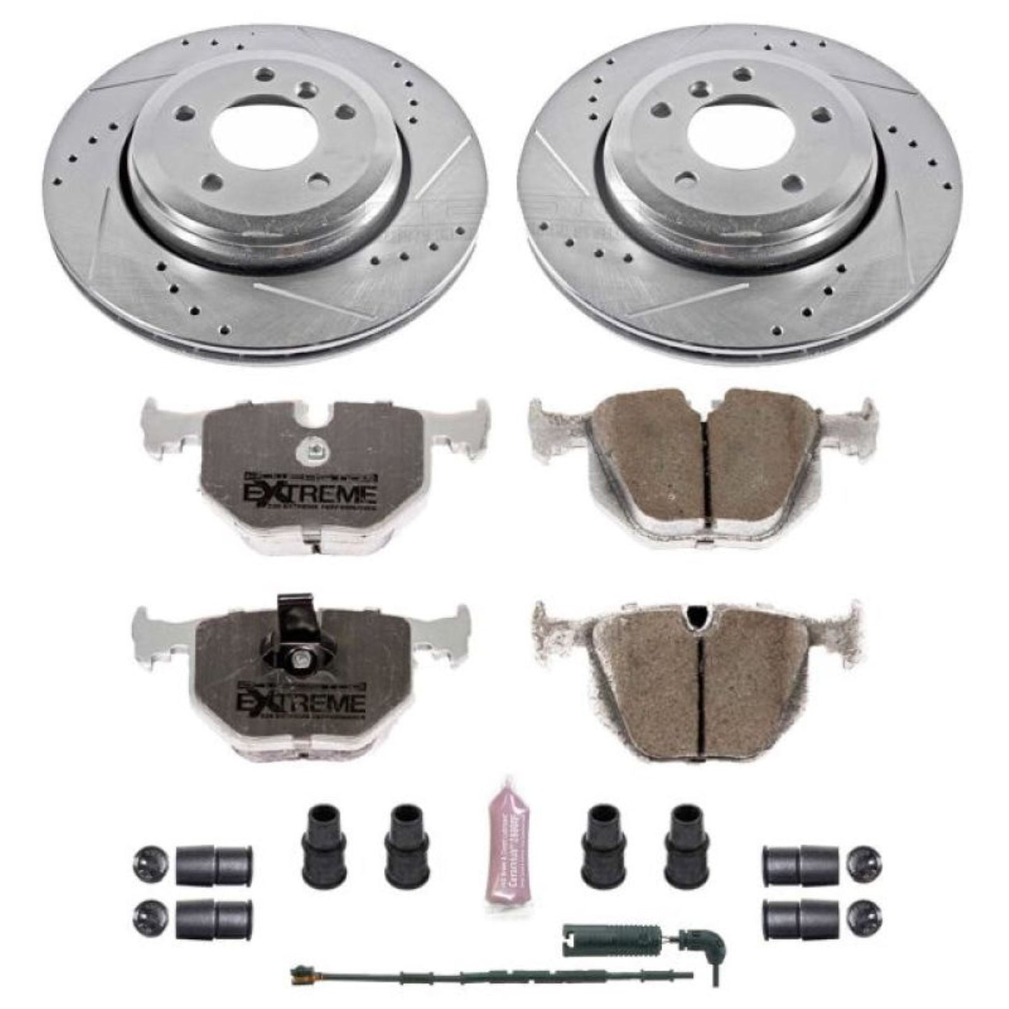 Powerstop Rear Z26 Street Warrior Brake Kit for 01-06 BMW 330Ci [MPN: K5729-26]_1809081