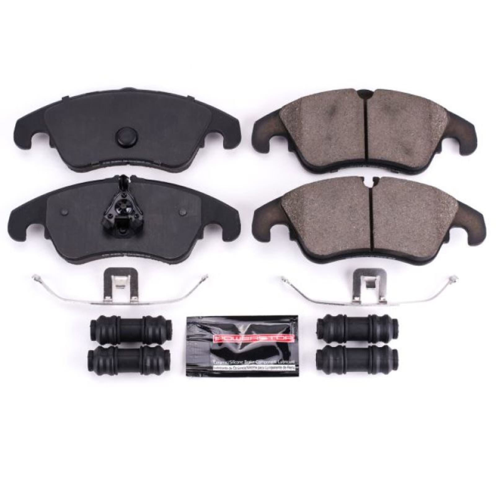 Powerstop Front Z23 Evolution Sport Brake Pads w/Hardware for 10-16 Audi A4 [MPN: Z23-1322]_1811490