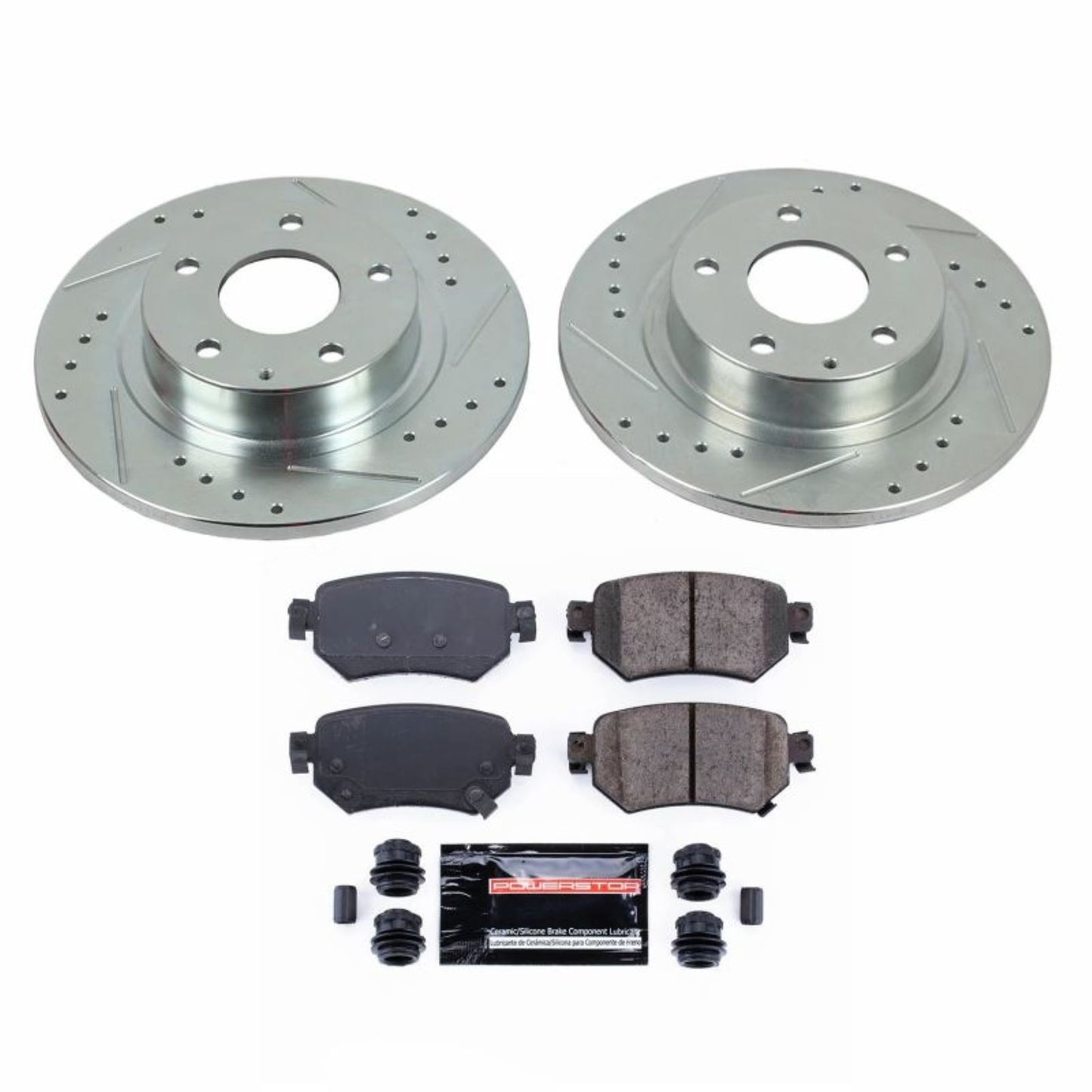 Powerstop Rear Z23 Evolution Sport Brake Kit for 16-18 Mazda 6 [MPN: K8068]_1807531