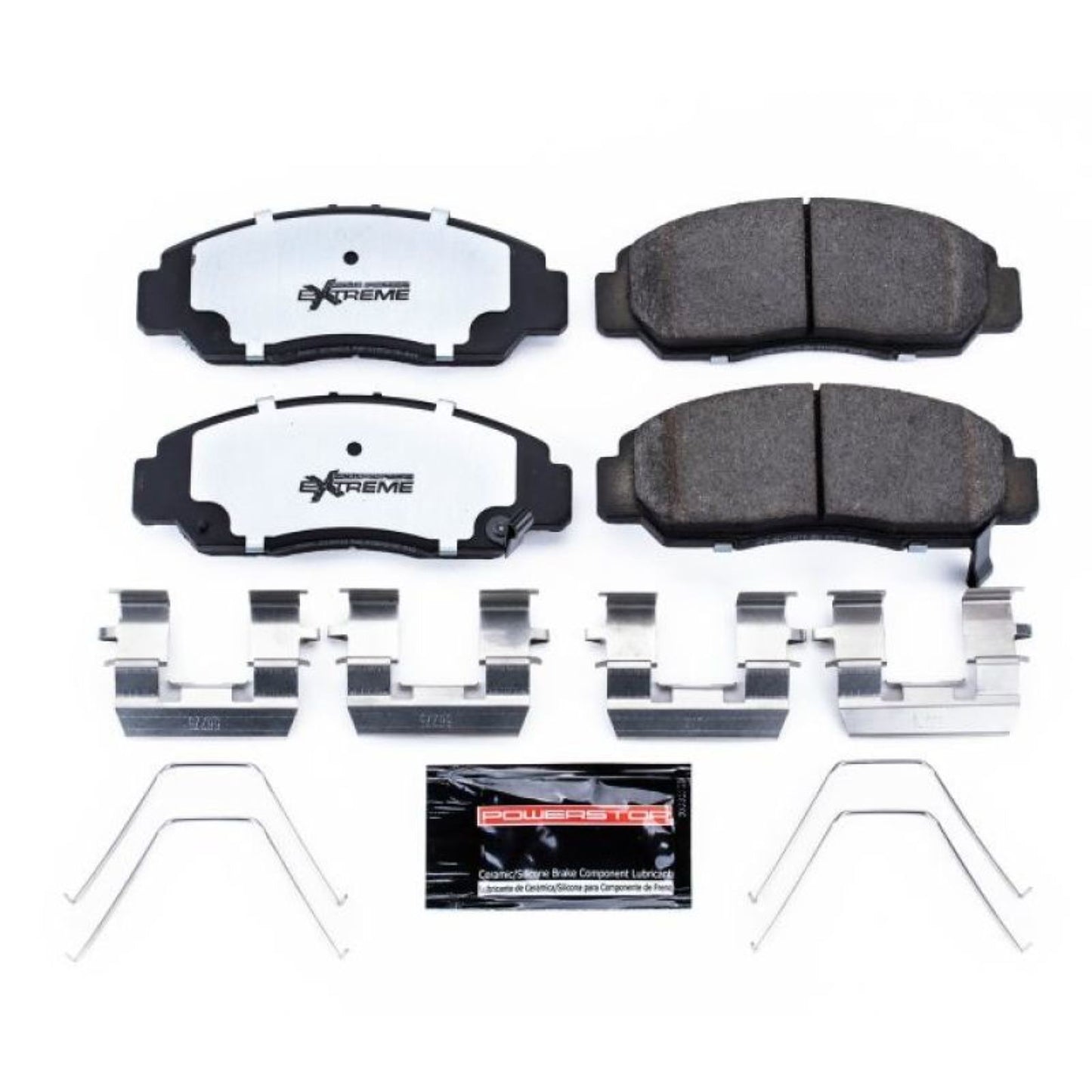 Powerstop Front Z26 Street Brake Pad w/Hardware for 06-15 Honda Civic [MPN: Z26-1608]_1815149