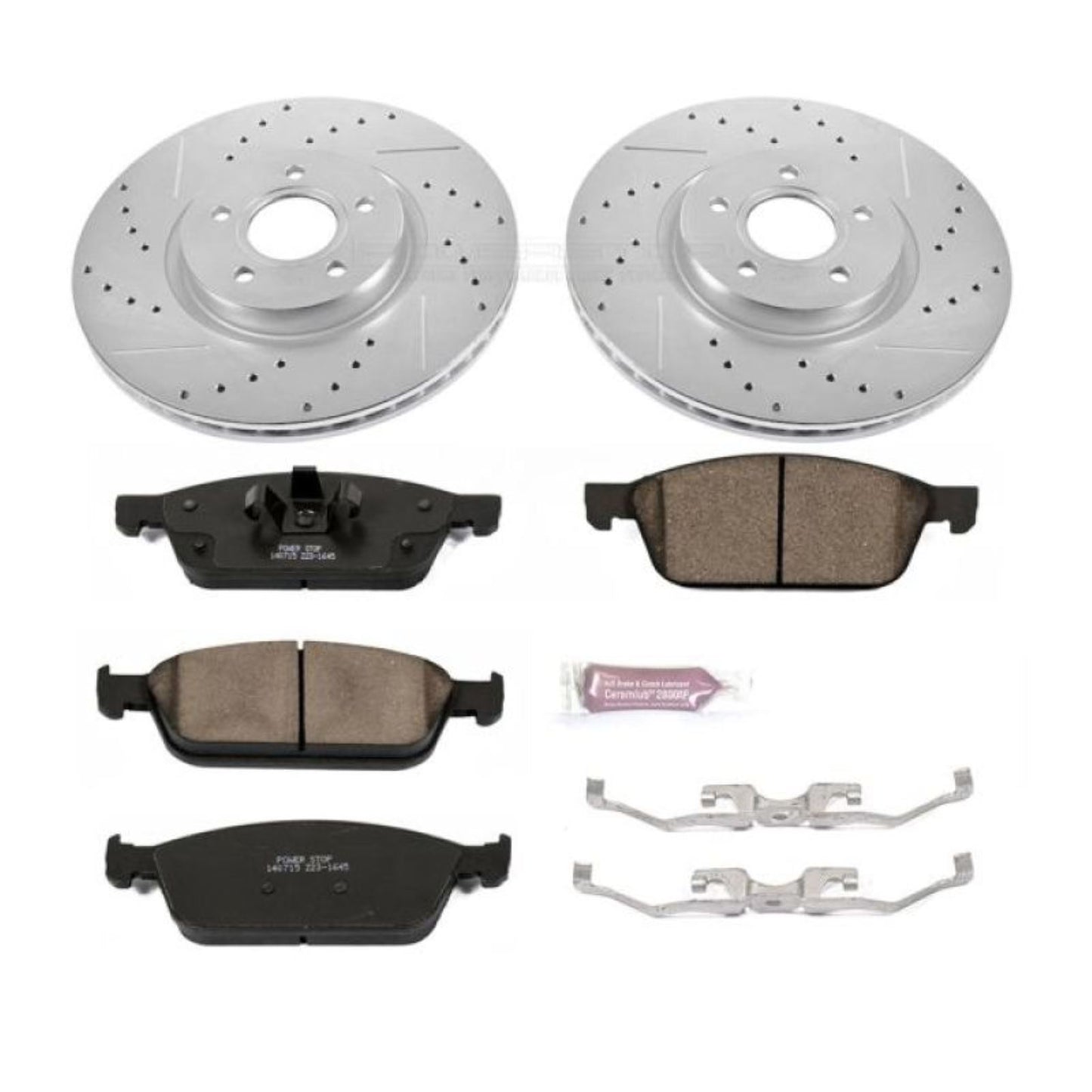 Powerstop Front Z23 Evolution Sport Brake Kit for 13-19 Ford Escape [MPN: K6349]_1807664