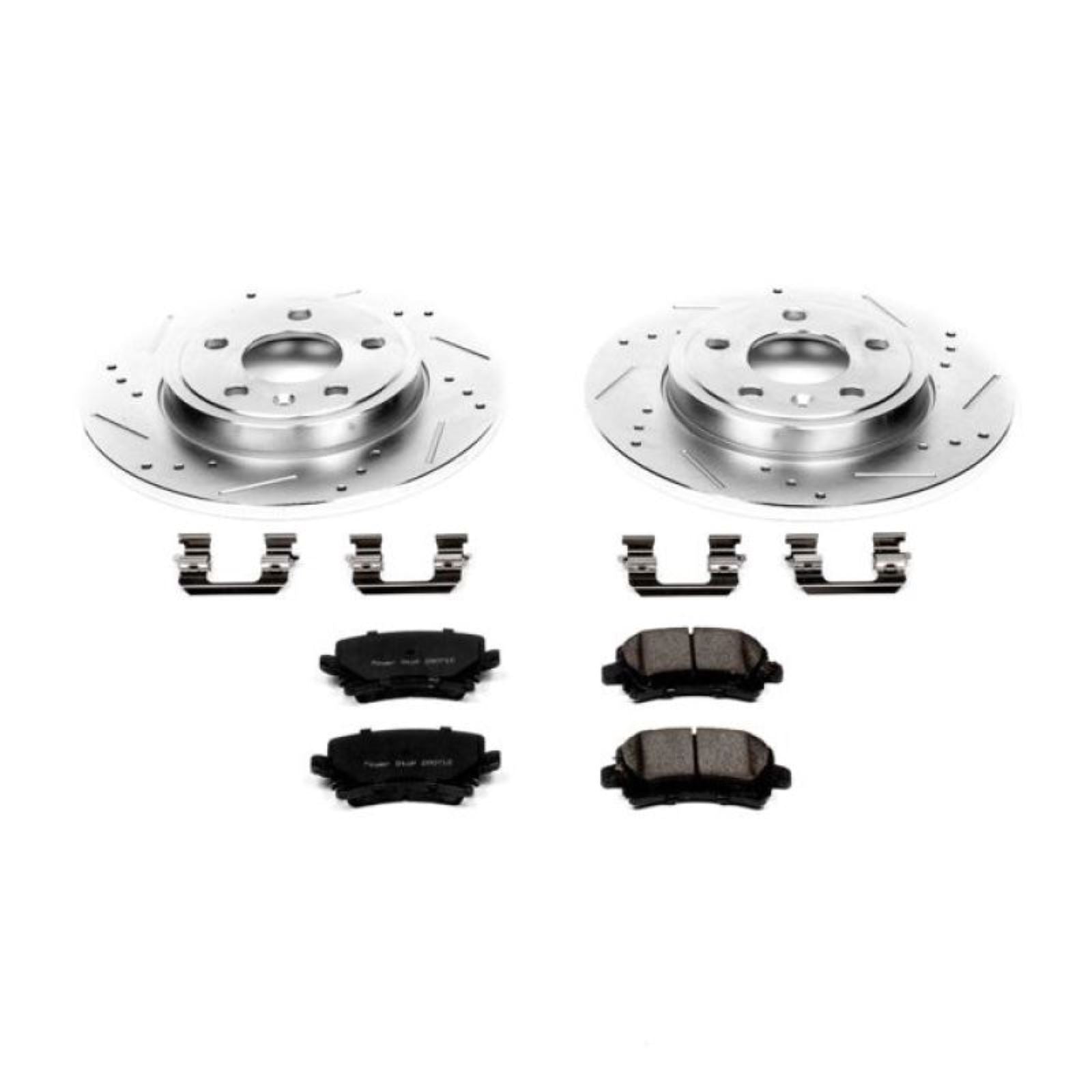 Powerstop Rear Z23 Evolution Sport Brake Kit for 05-09 Audi A4 [MPN: K4624]_1807759