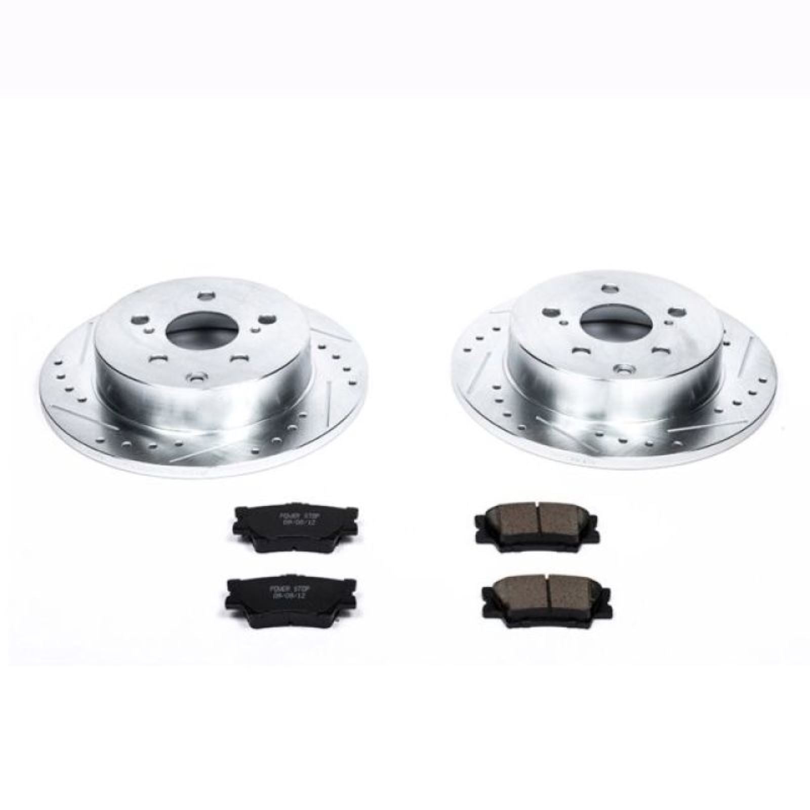 Powerstop Rear Z23 Evolution Sport Brake Kit for 10-12 Lexus HS250h [MPN: K4671]_1815205