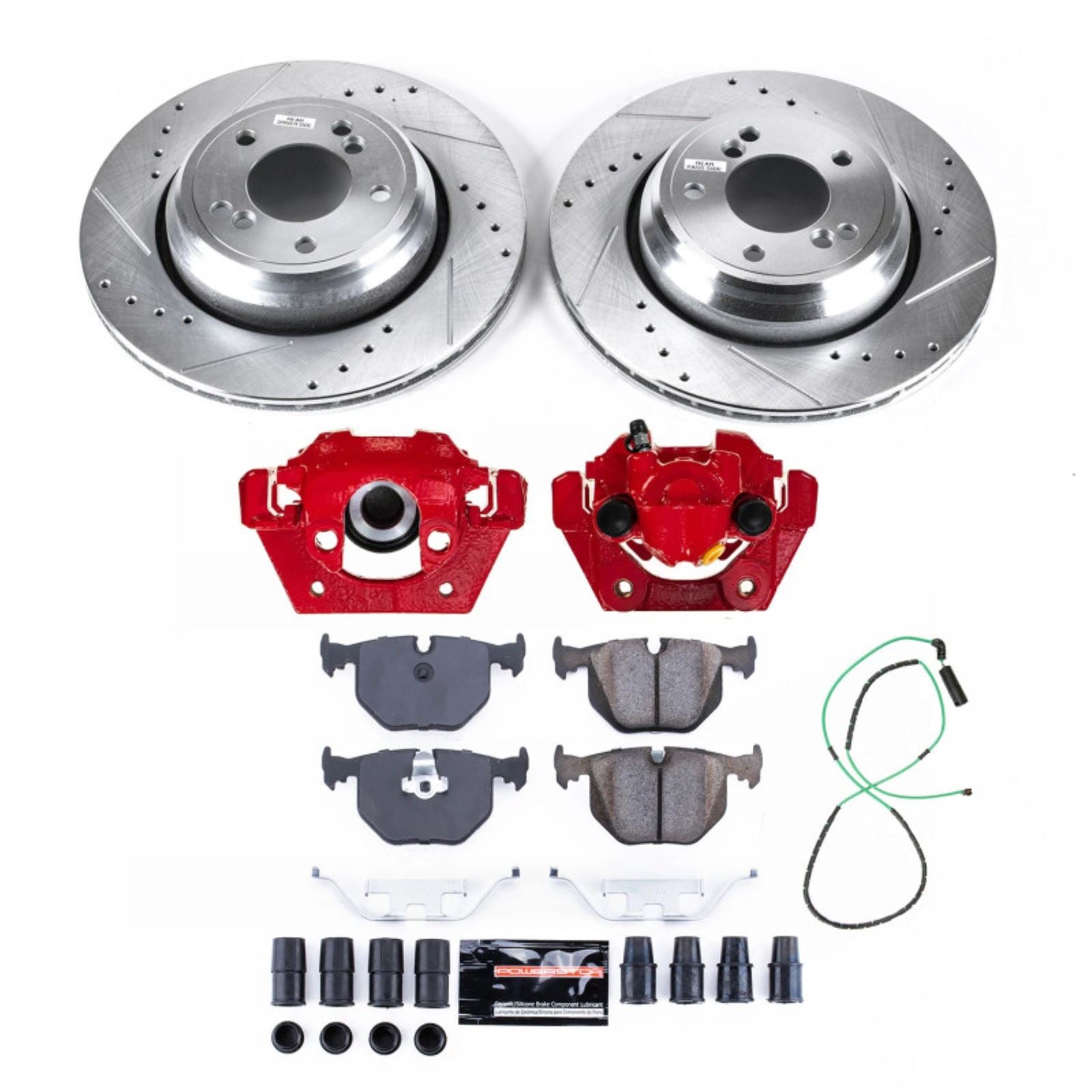 Powerstop Rear Z23 Evolution Kit w/Calipers for 01-06 BMW M3 [MPN: KC5732A]_1808939