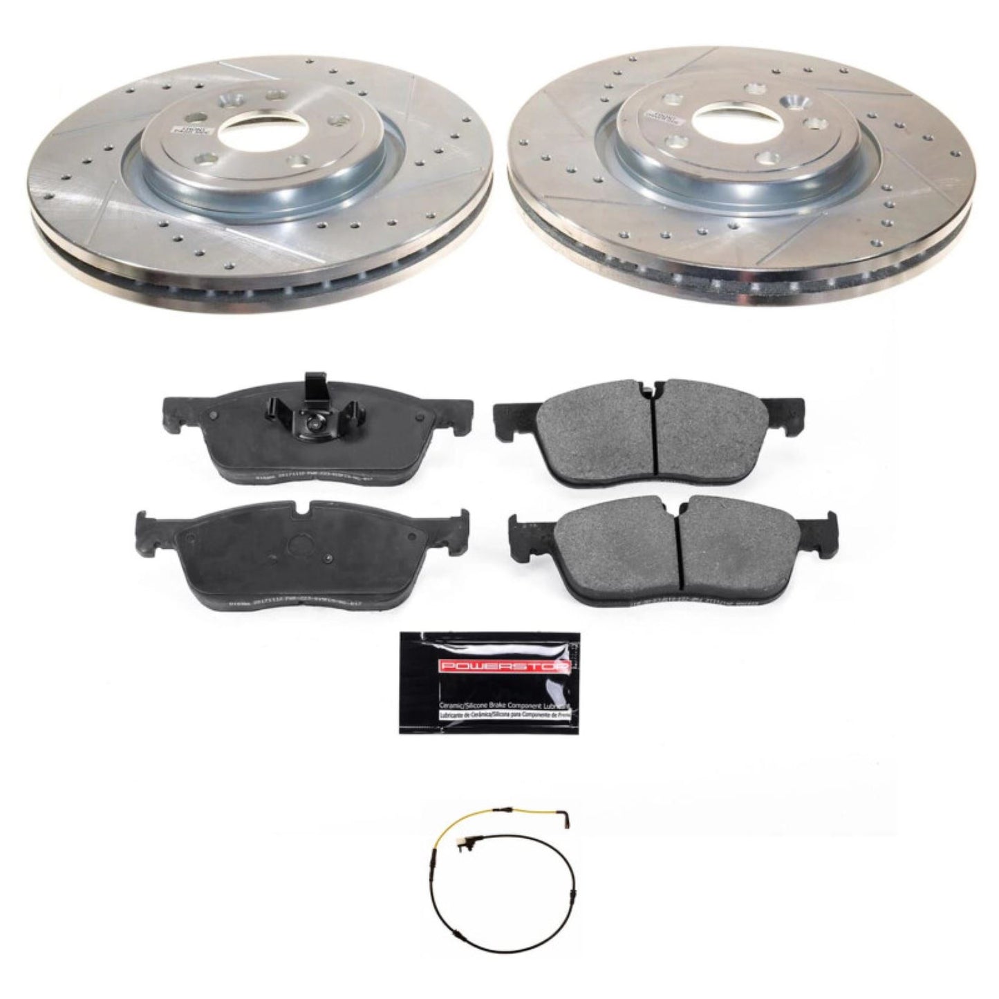 Powerstop Front Z23 Evolution Brake Kit for 17-20 Jaguar F-Pace [MPN: K8206]_1809000