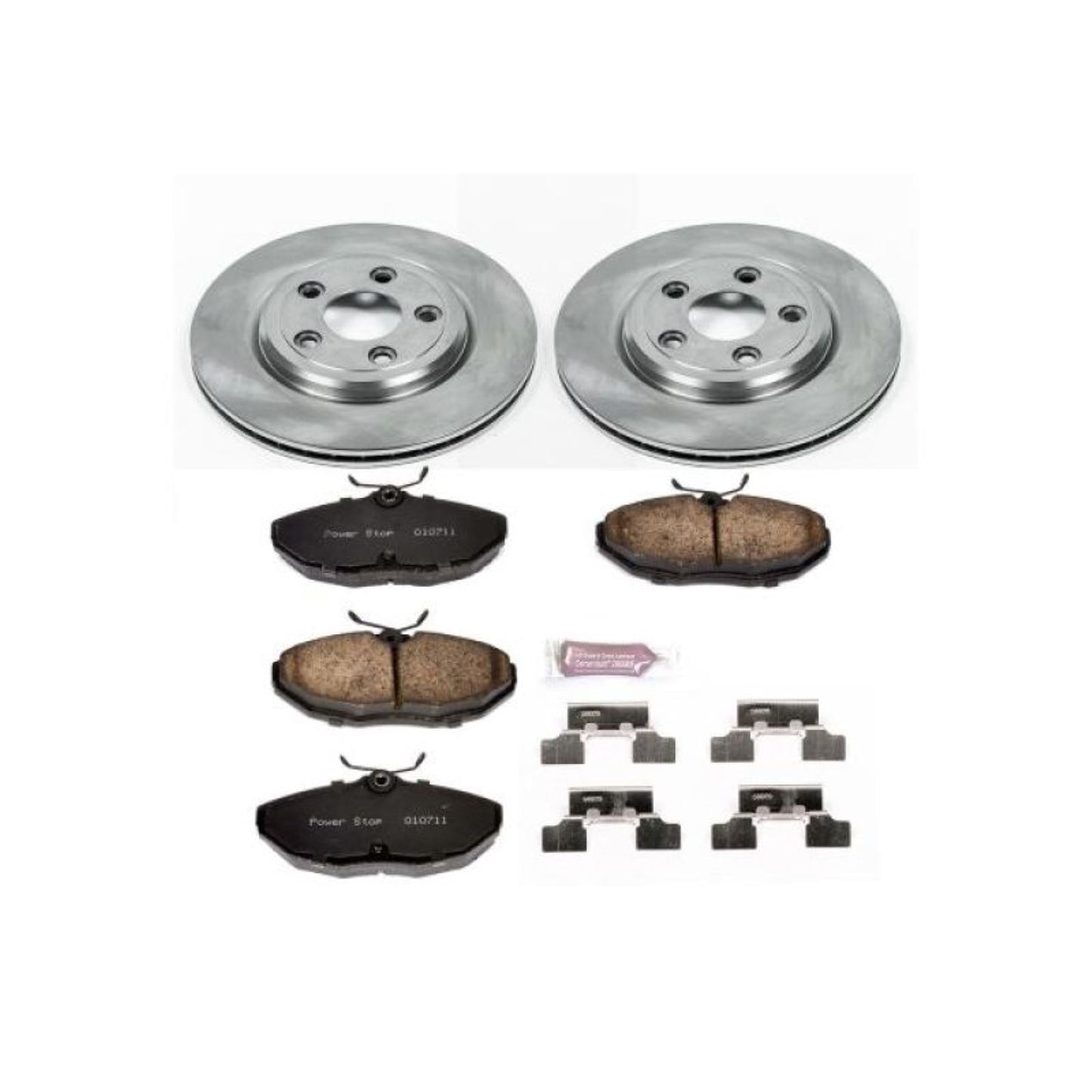 Powerstop Rear Autospecialty Brake Kit for 2005 Jaguar Vanden Plas [MPN: KOE1361]_1809148