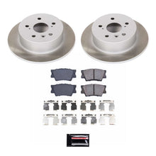 Powerstop Rear Semi-Coated Rotor Kit for 07-11 Toyota Camry [MPN: SC3068]_1809968