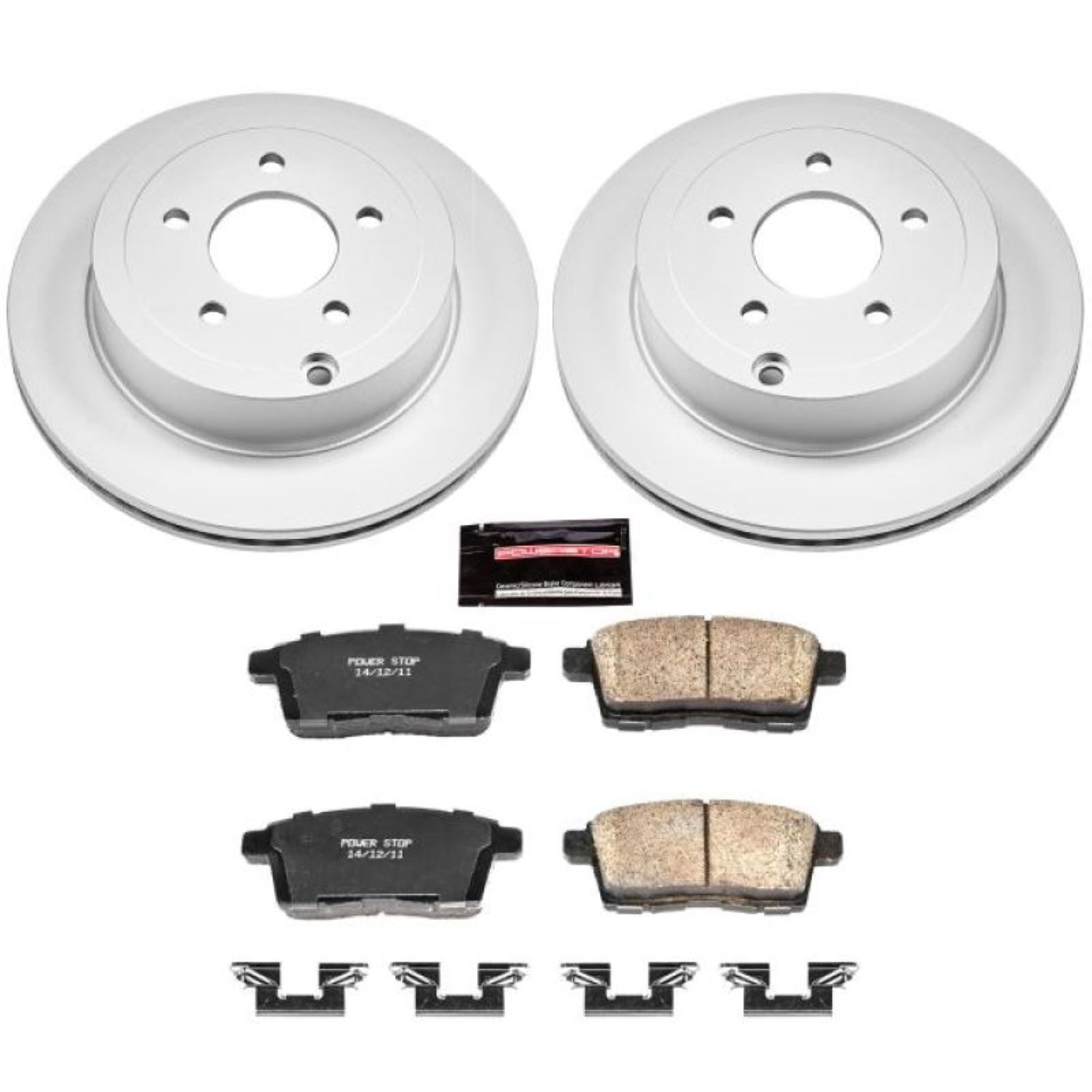 Powerstop Rear Z17 Evolution Geomet Coated Brake Kit for 07-10 Ford Edge [MPN: CRK3060]_1810042