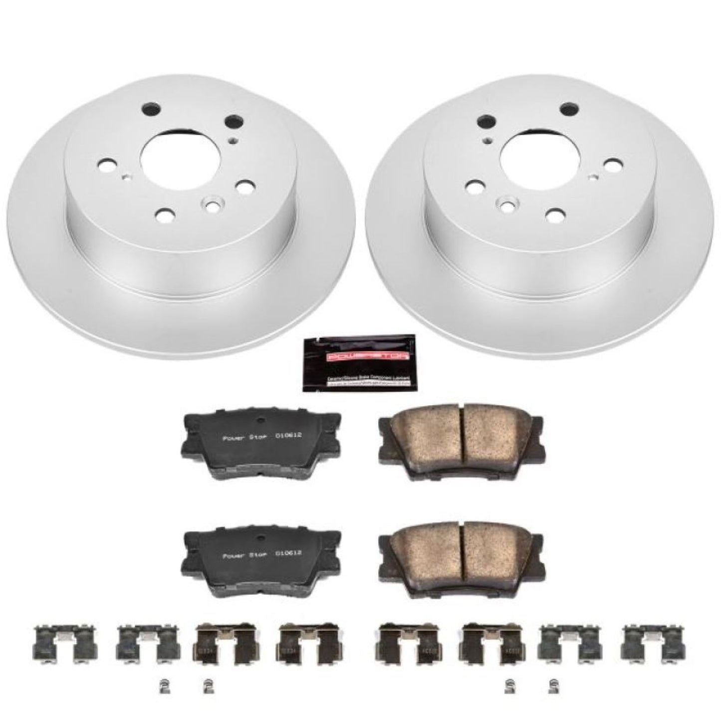 Powerstop Rear Z17 Evolution Geomet Coated Brake Kit for 07-12 Lexus ES350 [MPN: CRK3068]_1813103
