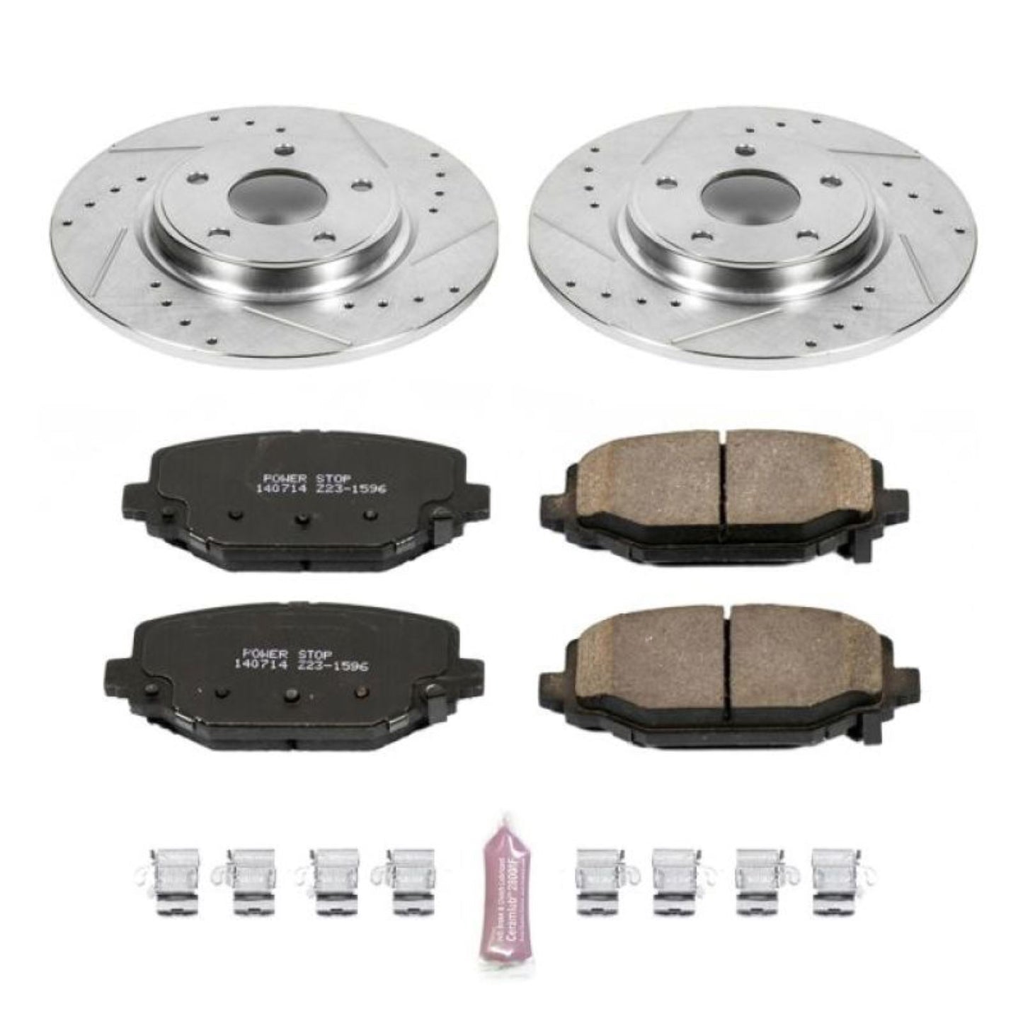 Powerstop Rear Z23 Evolution Sport Brake Kit for 12-16 Chrysler Town & Country [MPN: K5961]_1813181