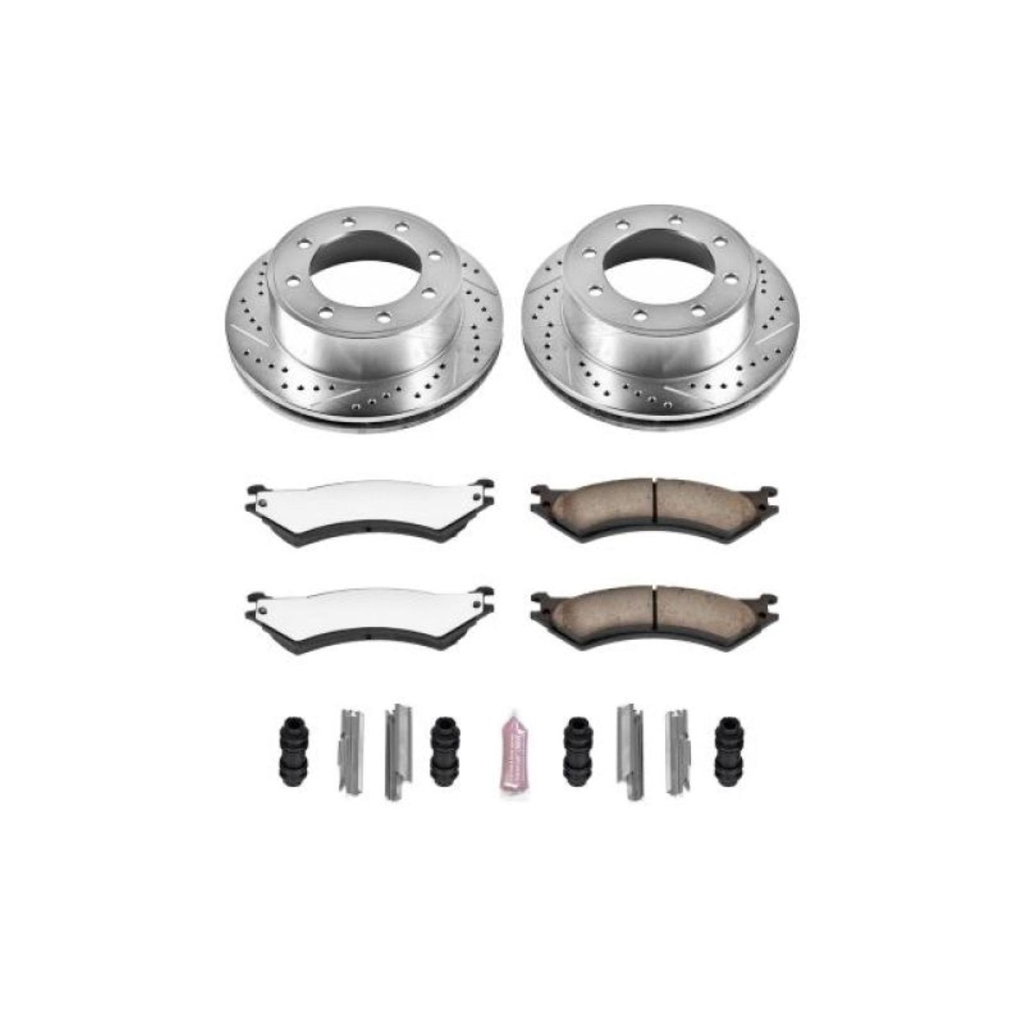 Powerstop Rear Z36 Truck & Tow Brake Kit for 2007 Ford E-150 [MPN: K5203-36]_1811271