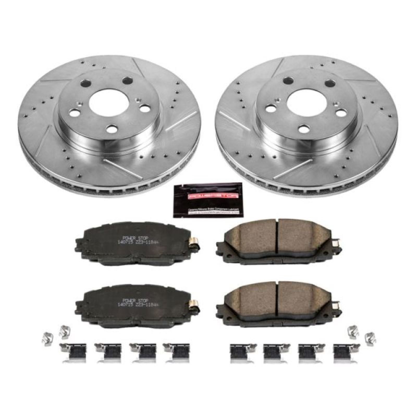 Powerstop Front Z23 Evolution Sport Brake Kit for 11-17 Lexus CT200h [MPN: K5870]_1811371