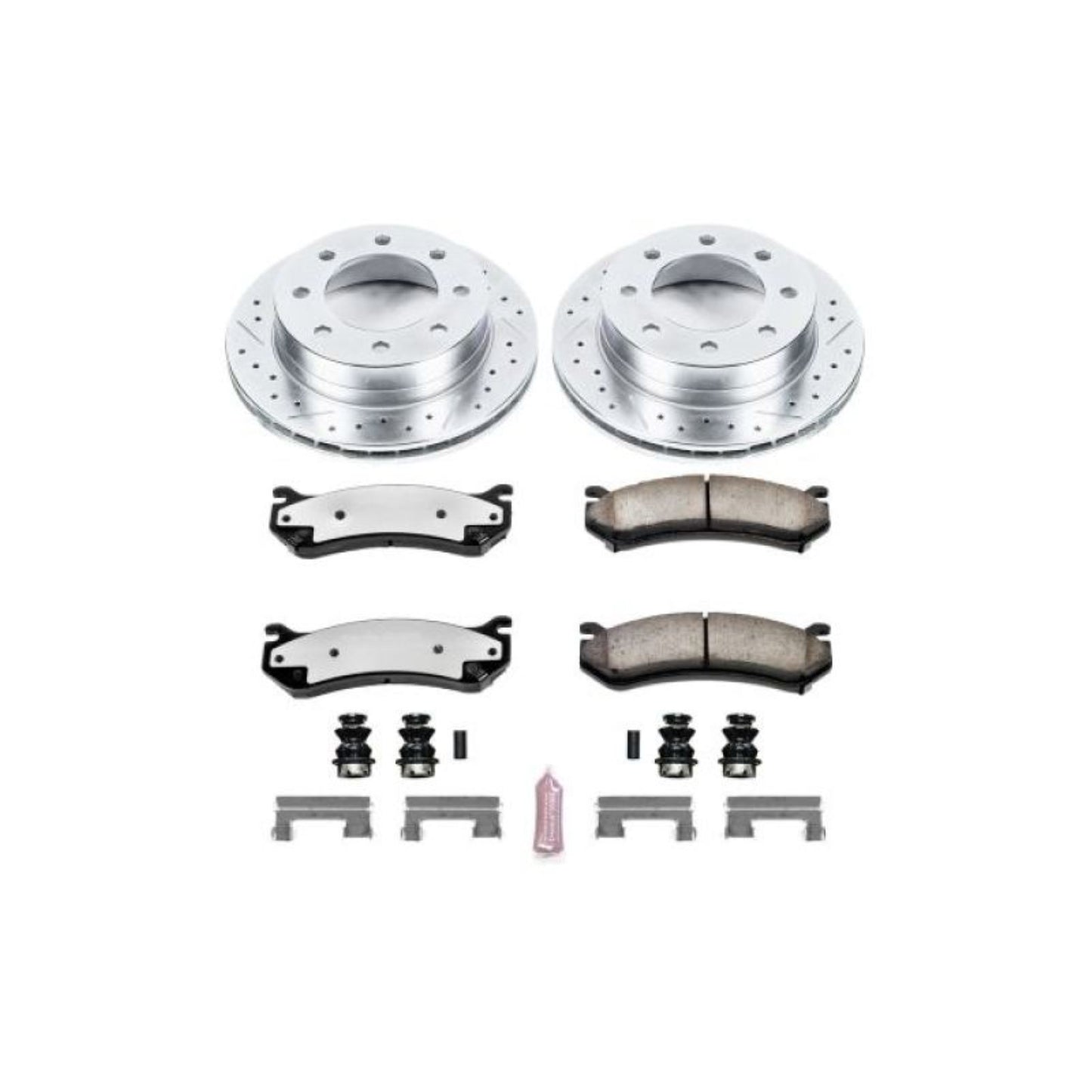 Powerstop Rear Z36 Truck & Tow Brake Kit for 2003 Chevrolet Silverado 1500 HD [MPN: K5190-36]_1811351